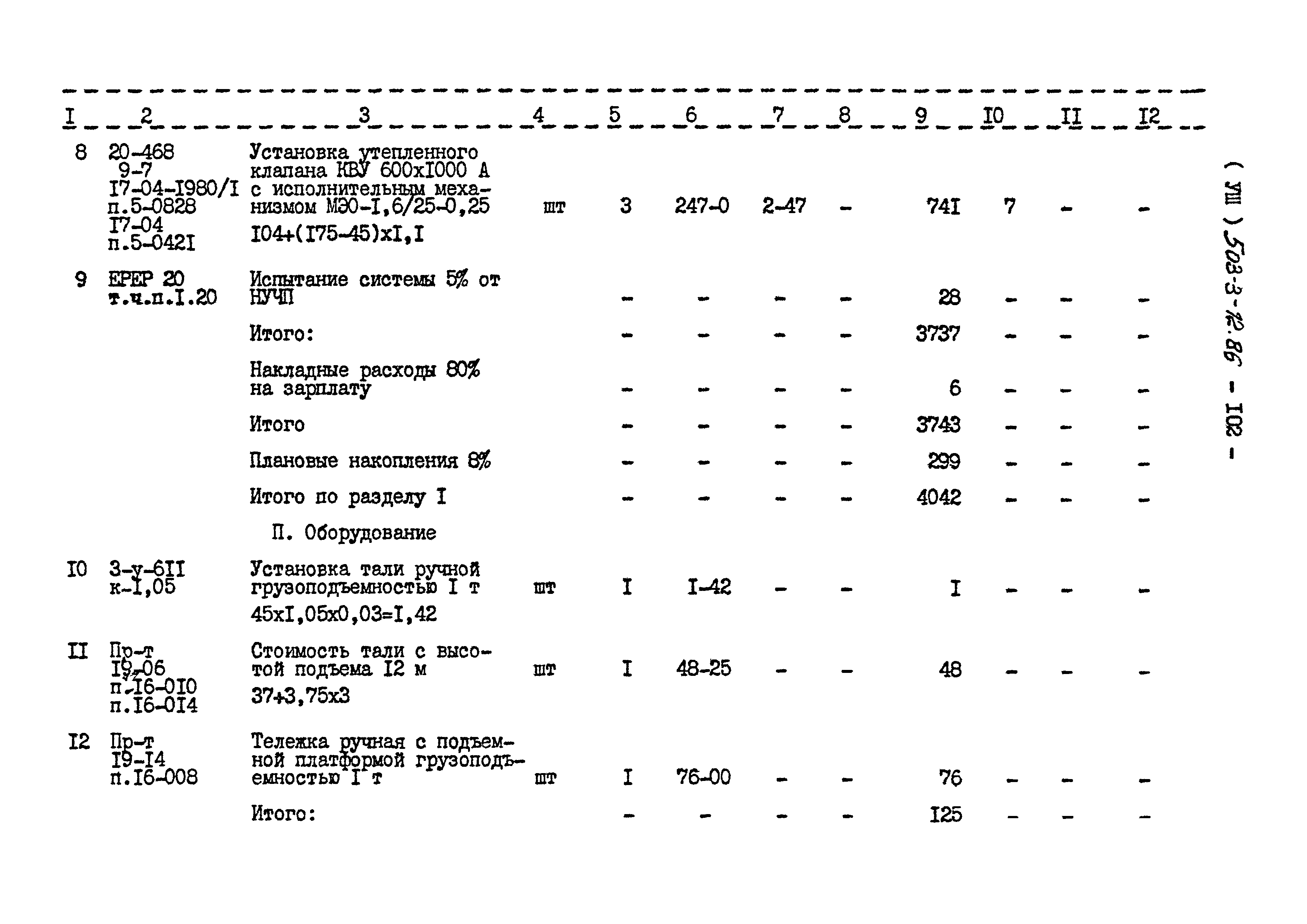 Типовой проект 503-3-12.86