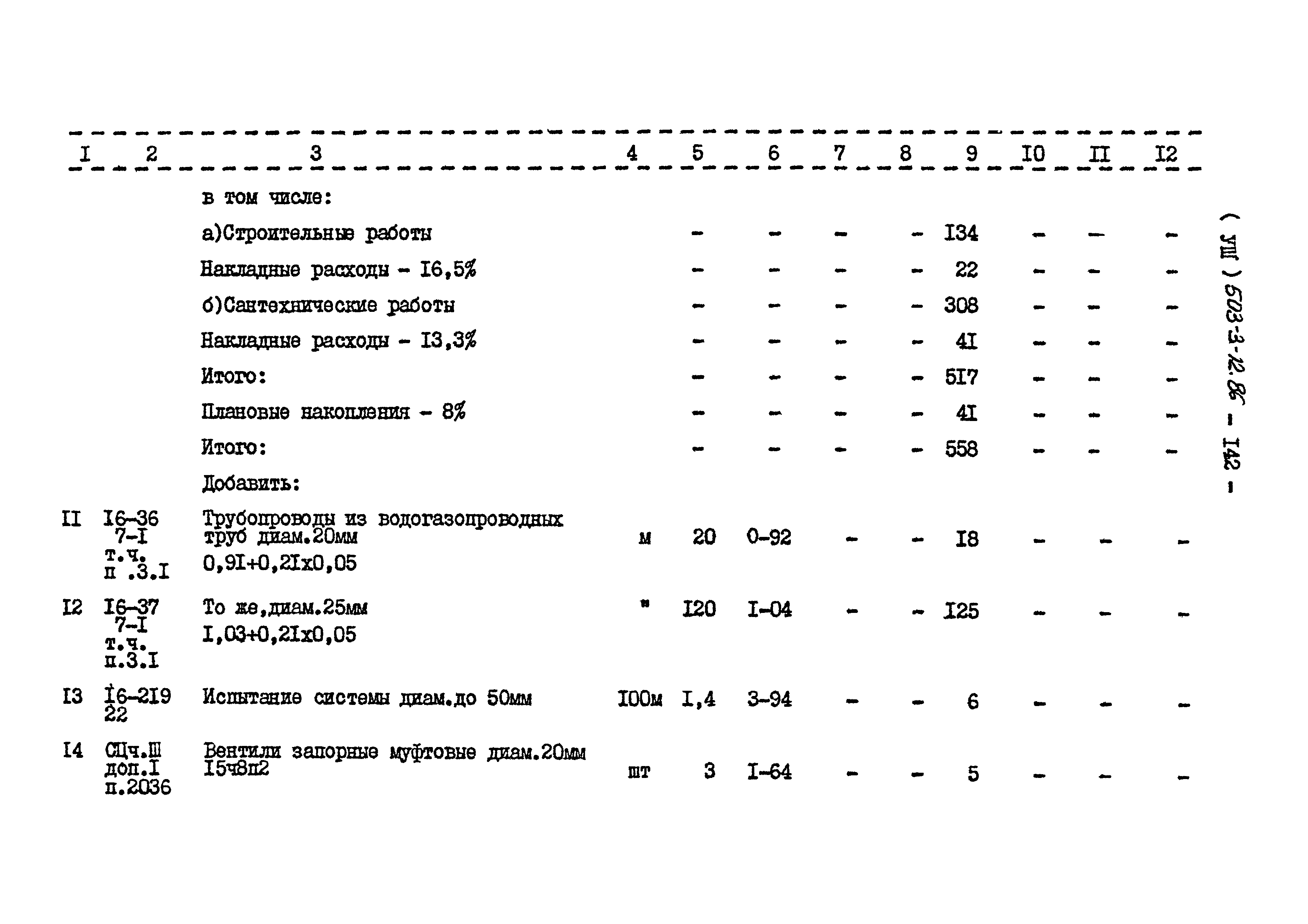 Типовой проект 503-3-12.86