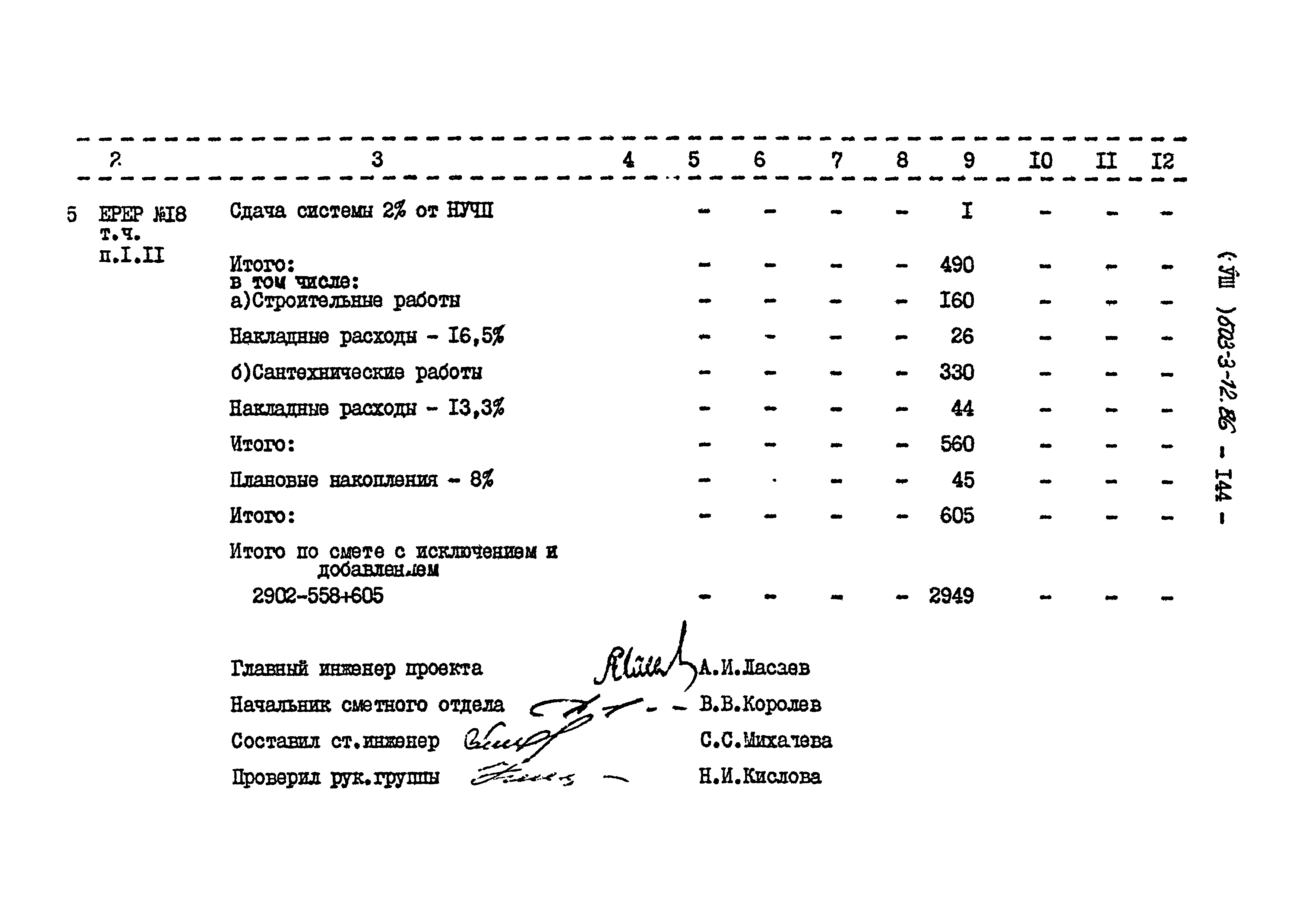 Типовой проект 503-3-12.86