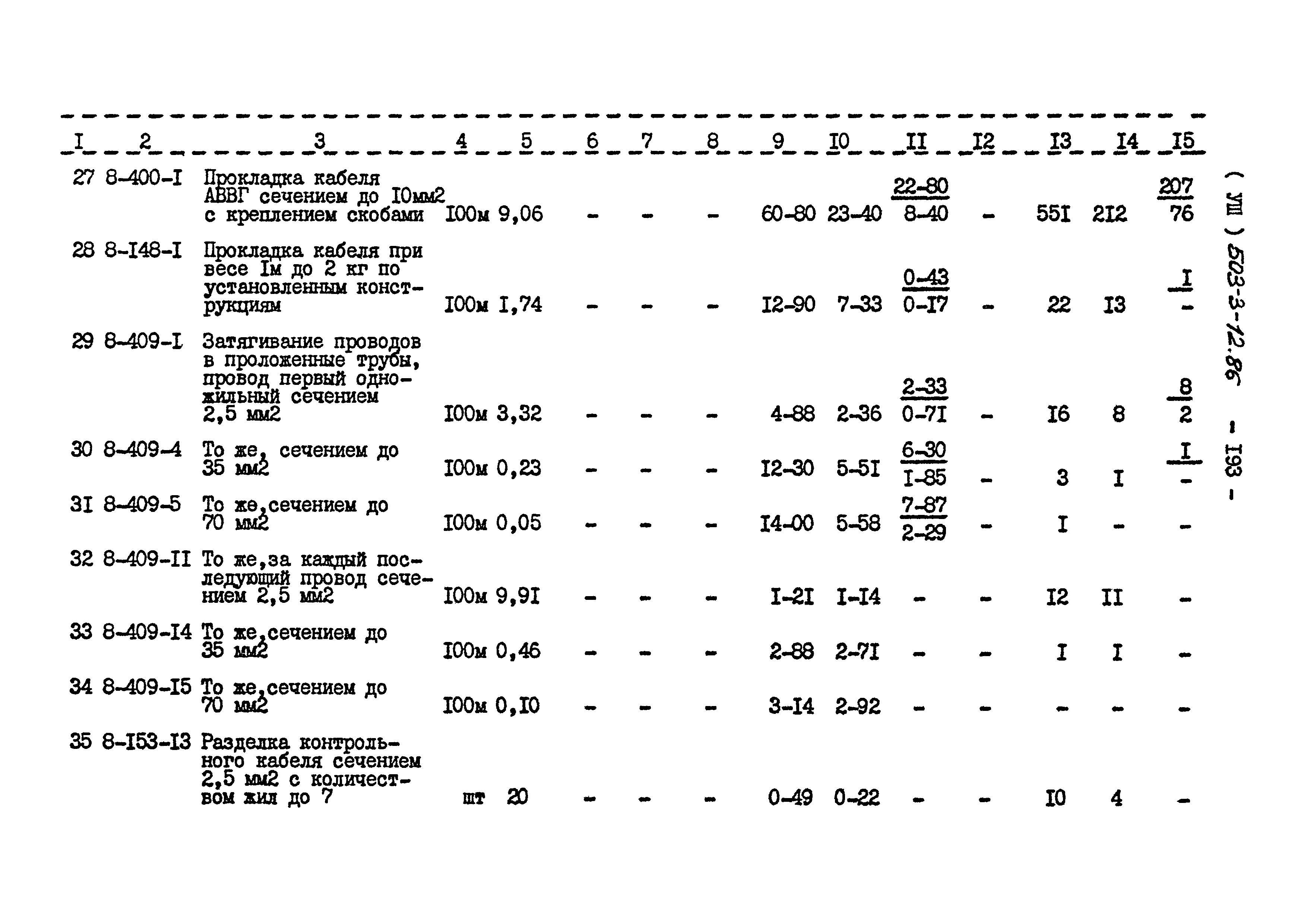 Типовой проект 503-3-12.86