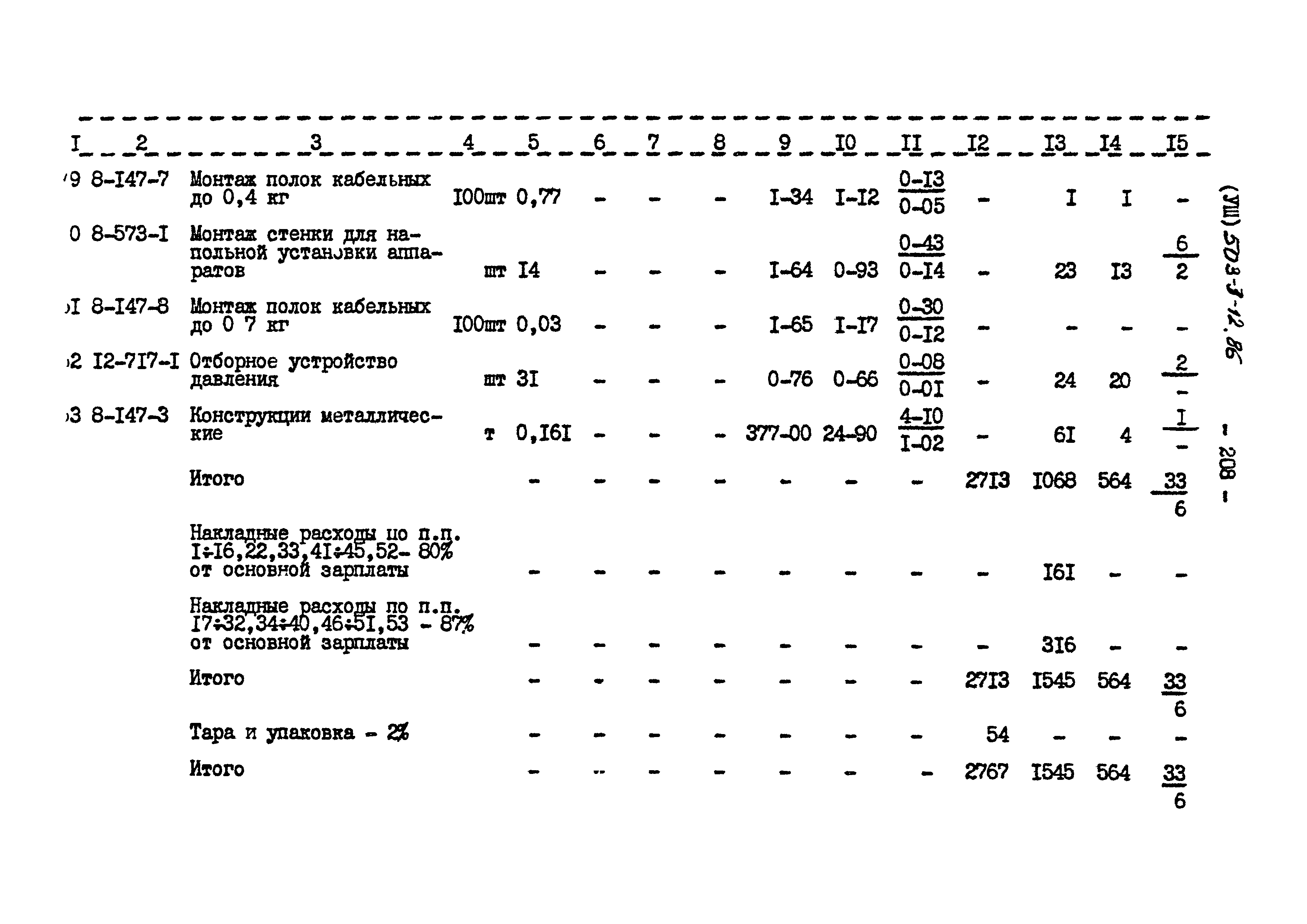 Типовой проект 503-3-12.86