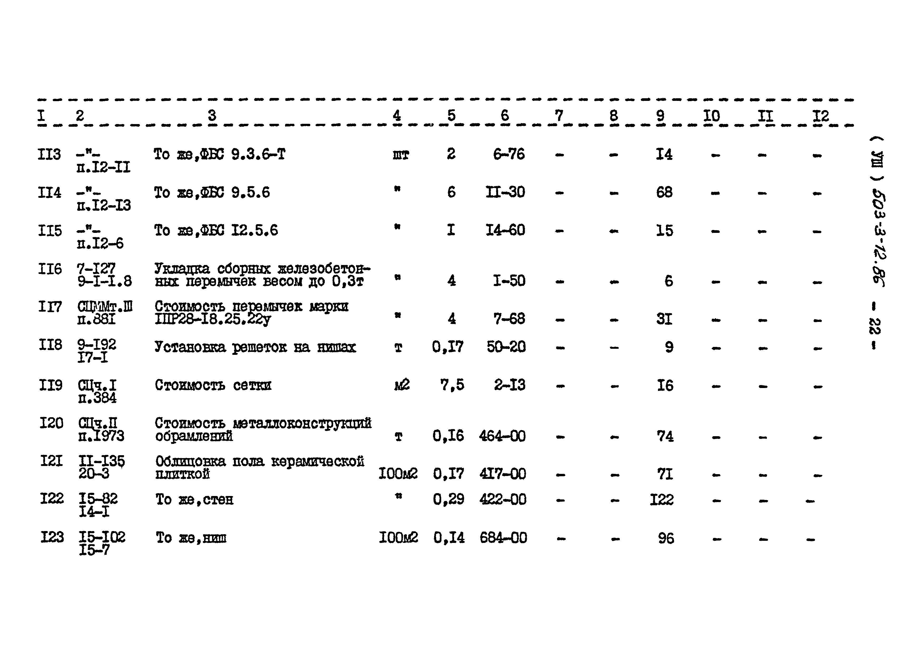 Типовой проект 503-3-12.86