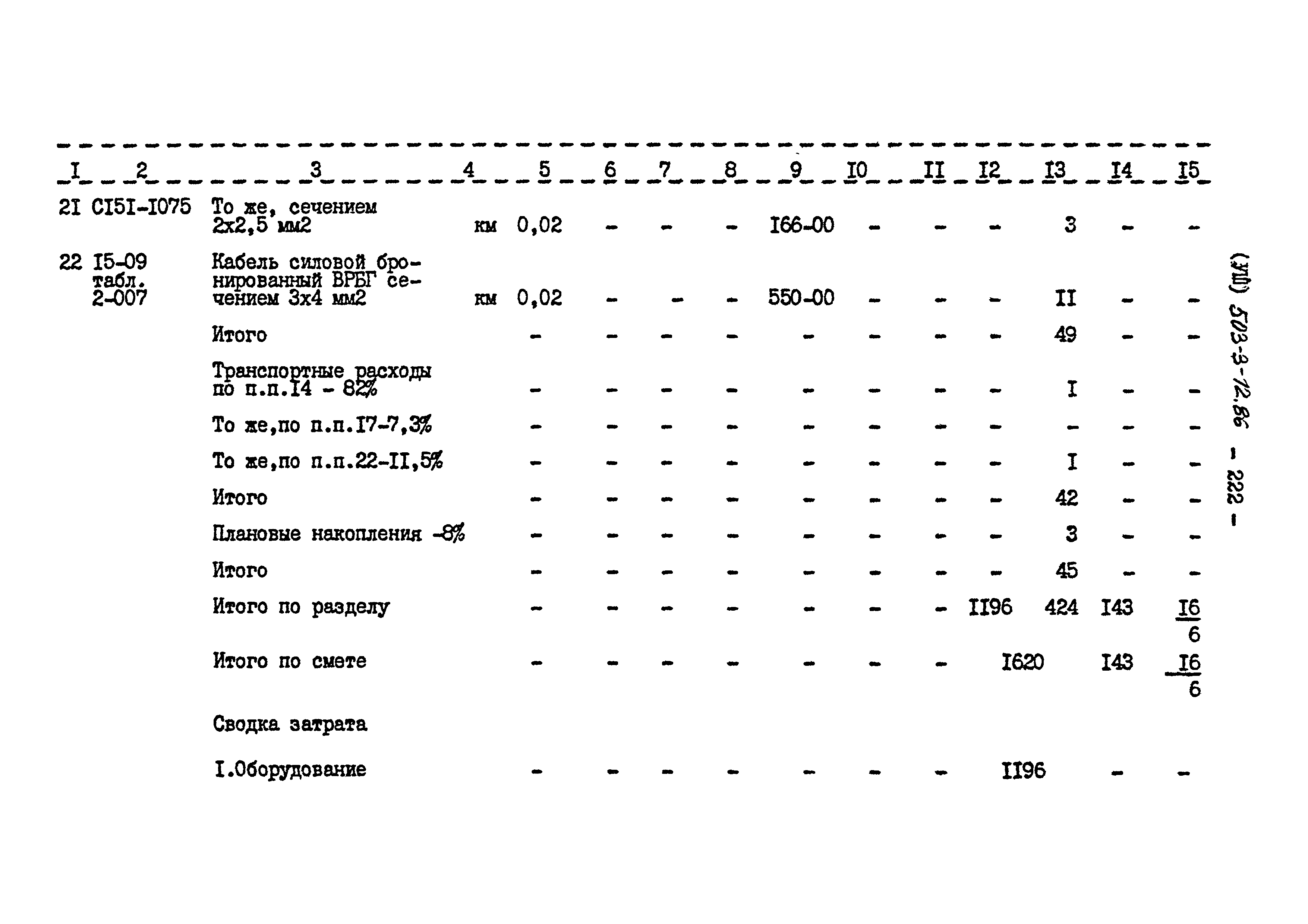 Типовой проект 503-3-12.86