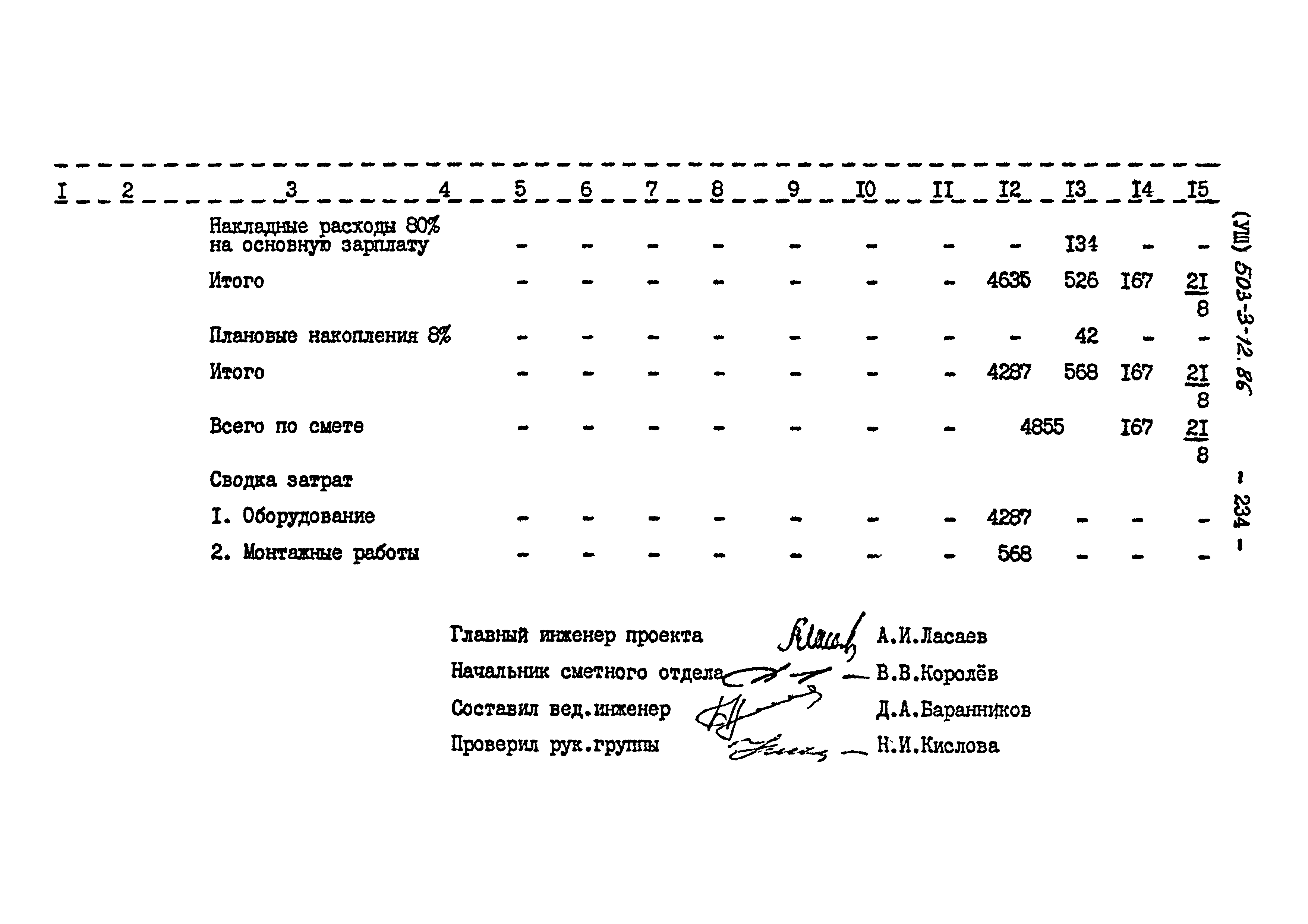 Типовой проект 503-3-12.86