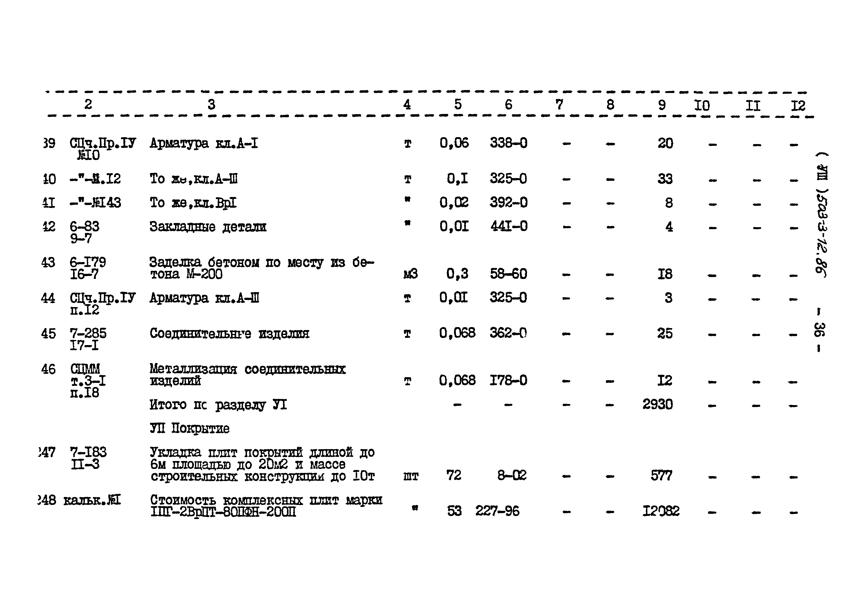 Типовой проект 503-3-12.86