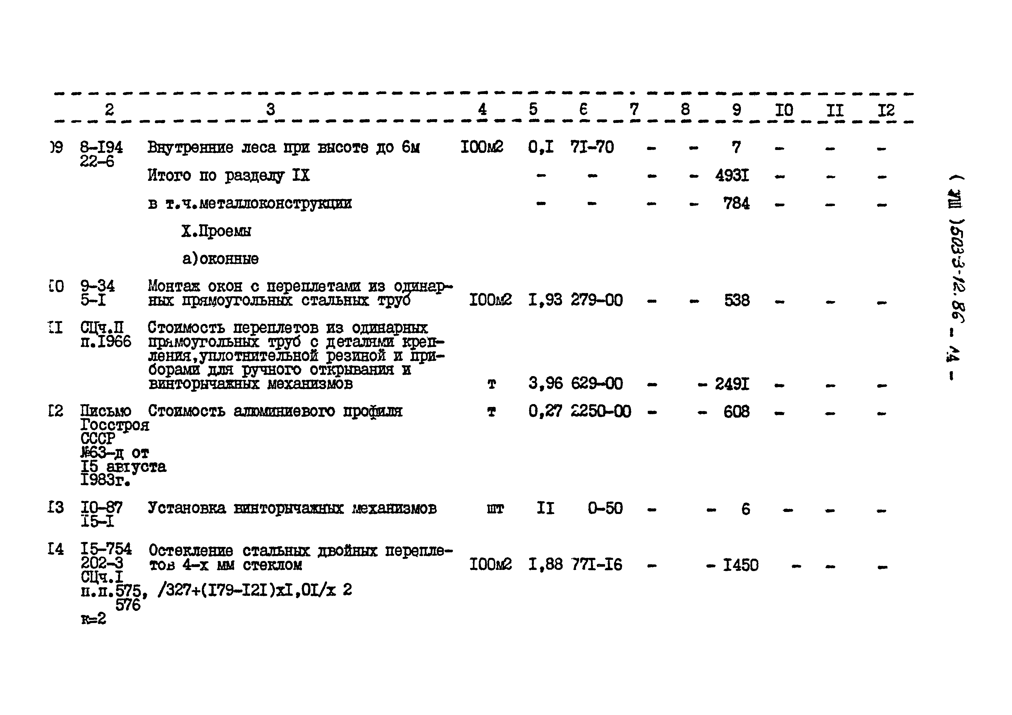 Типовой проект 503-3-12.86