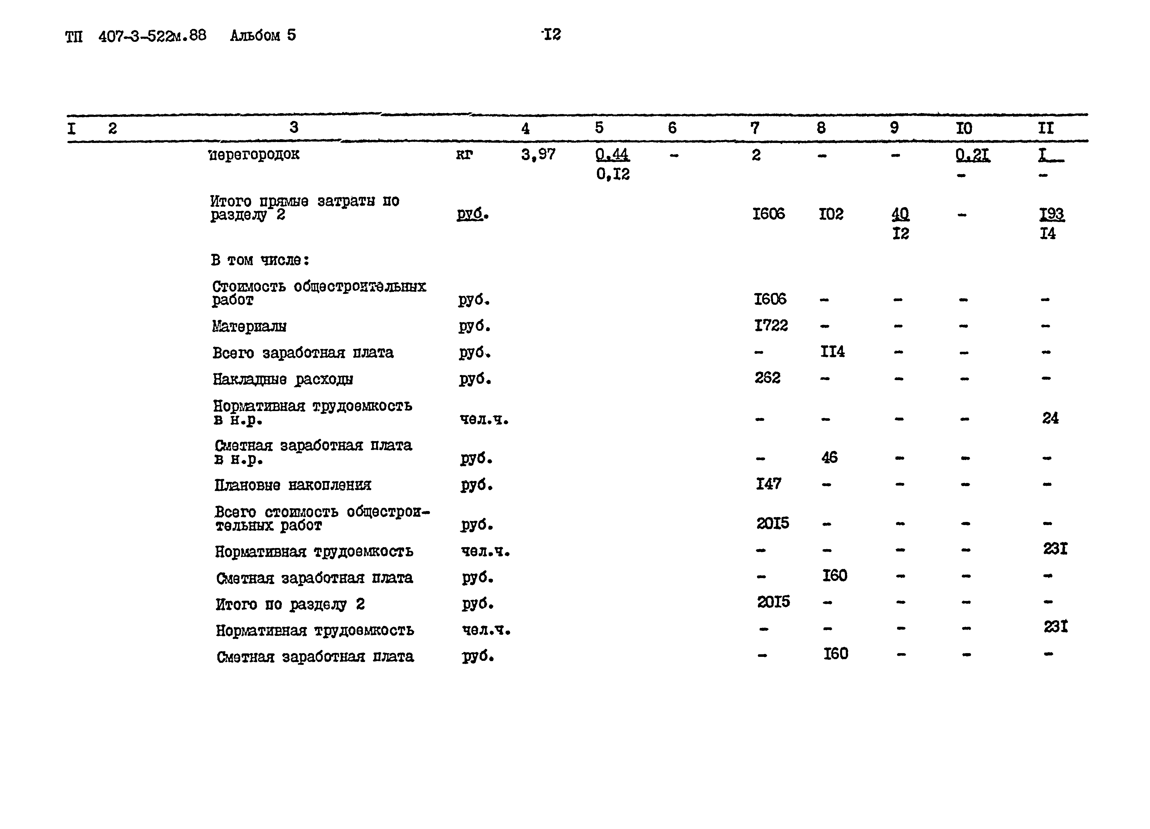 Типовой проект 407-3-522м.88