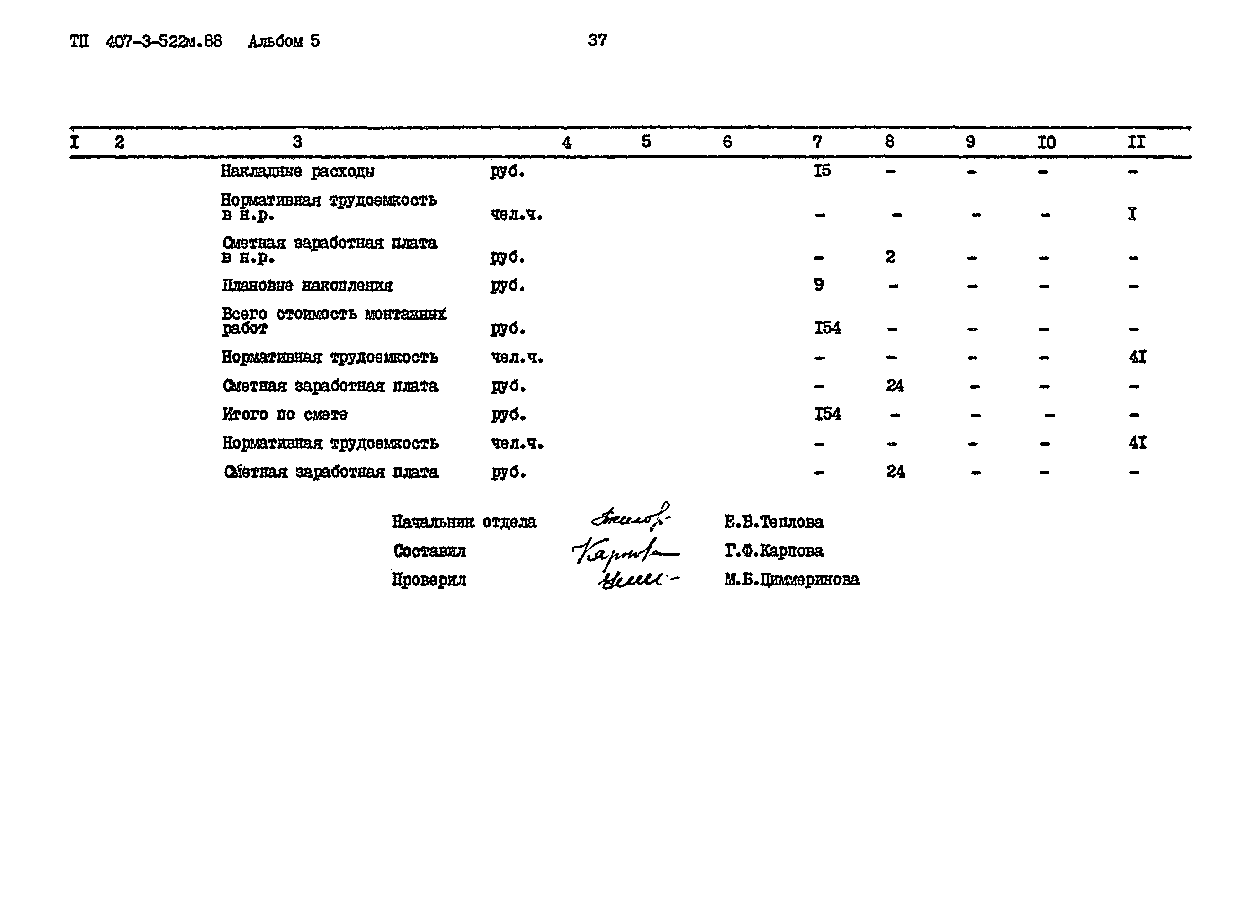 Типовой проект 407-3-522м.88