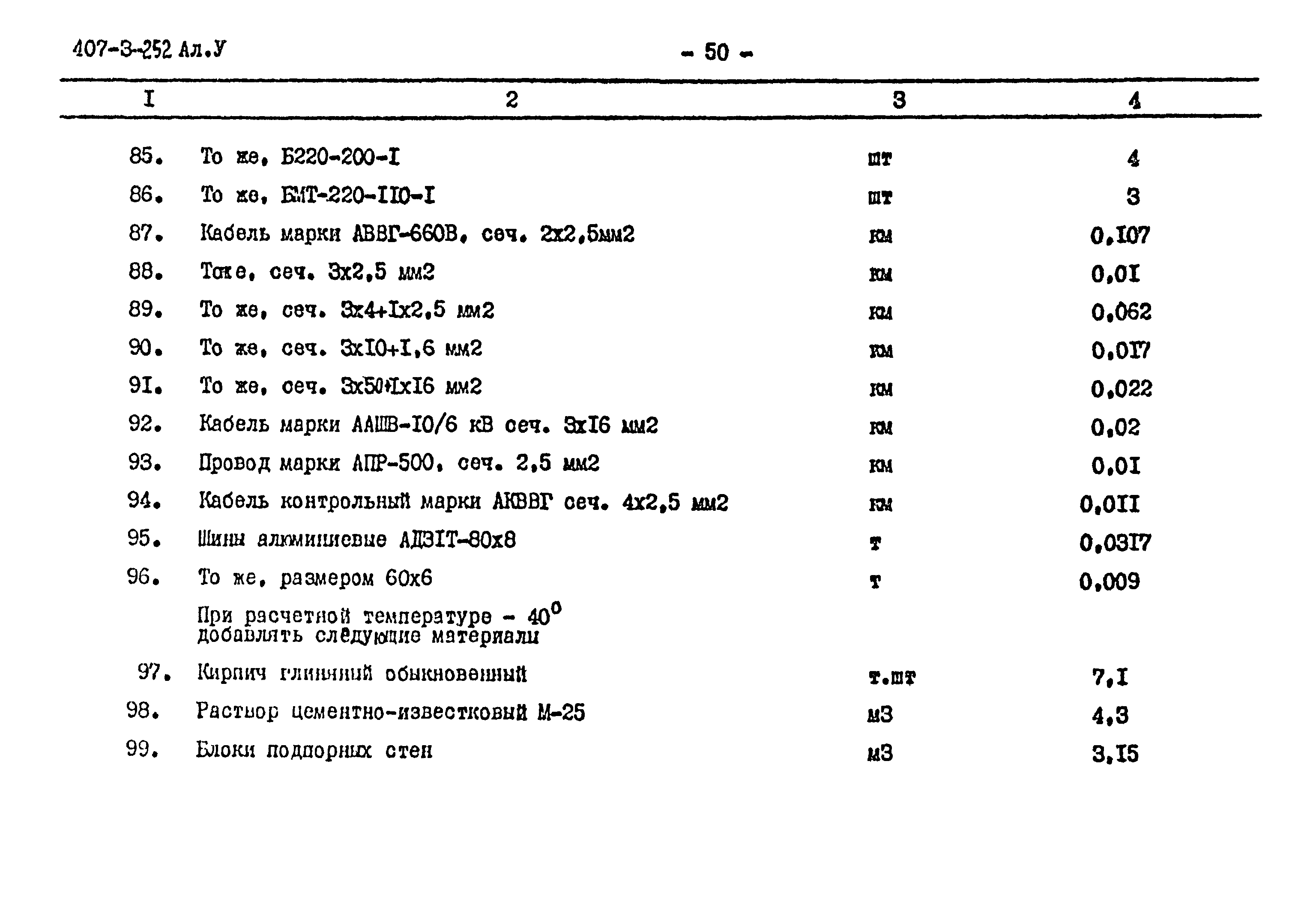 Типовой проект 407-3-252