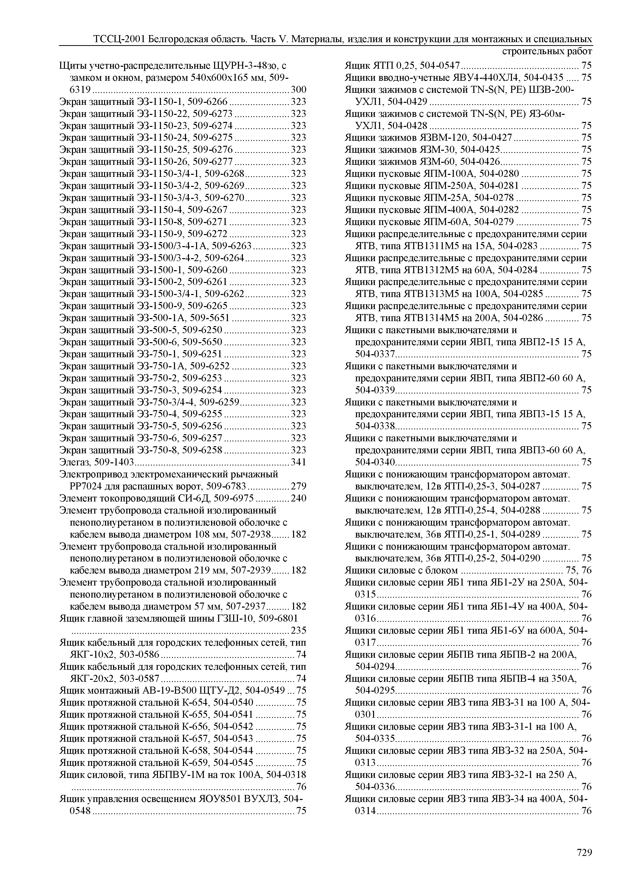 ТССЦ Белгородская область 05-2001