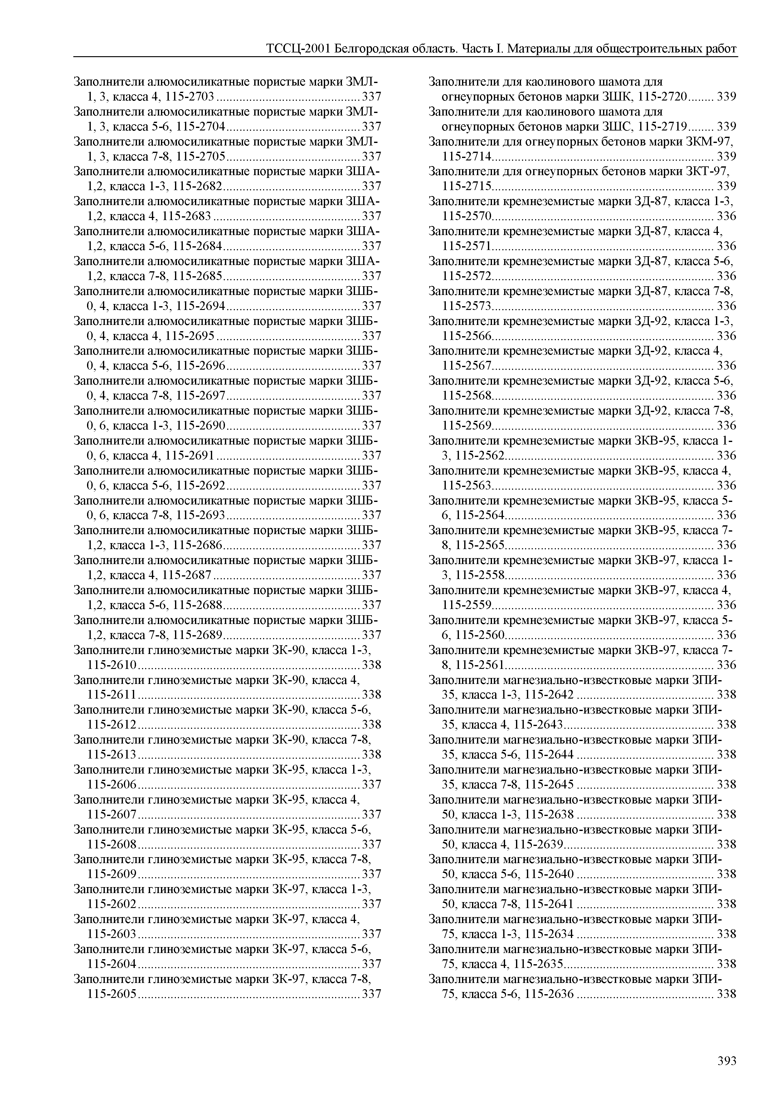 ТССЦ Белгородская область 01-2001