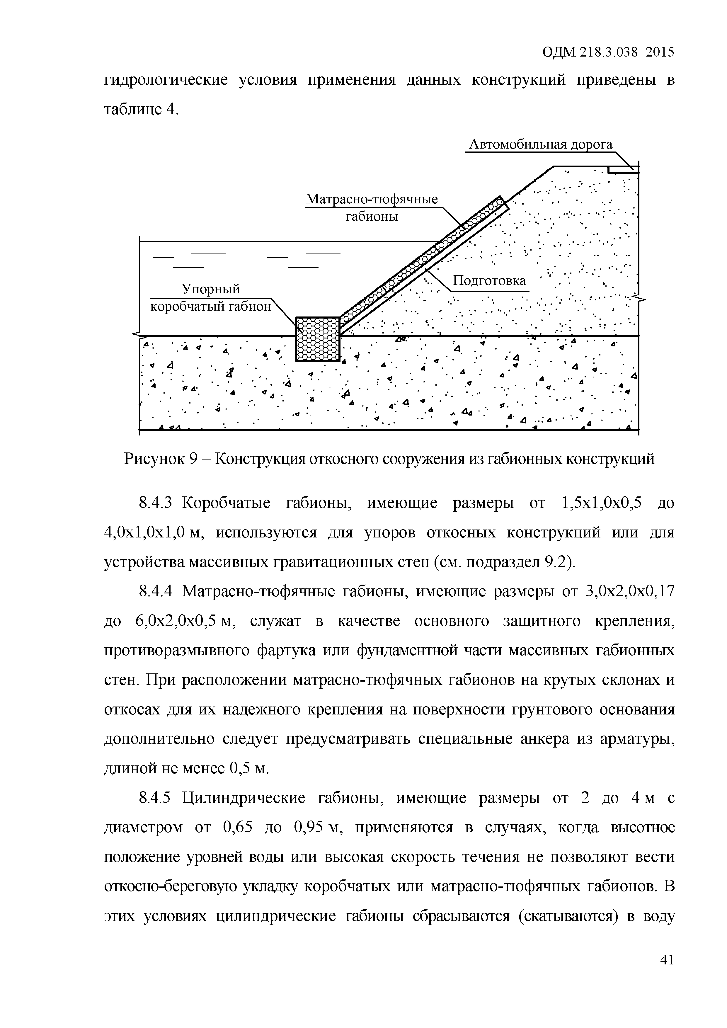 ОДМ 218.3.038-2015