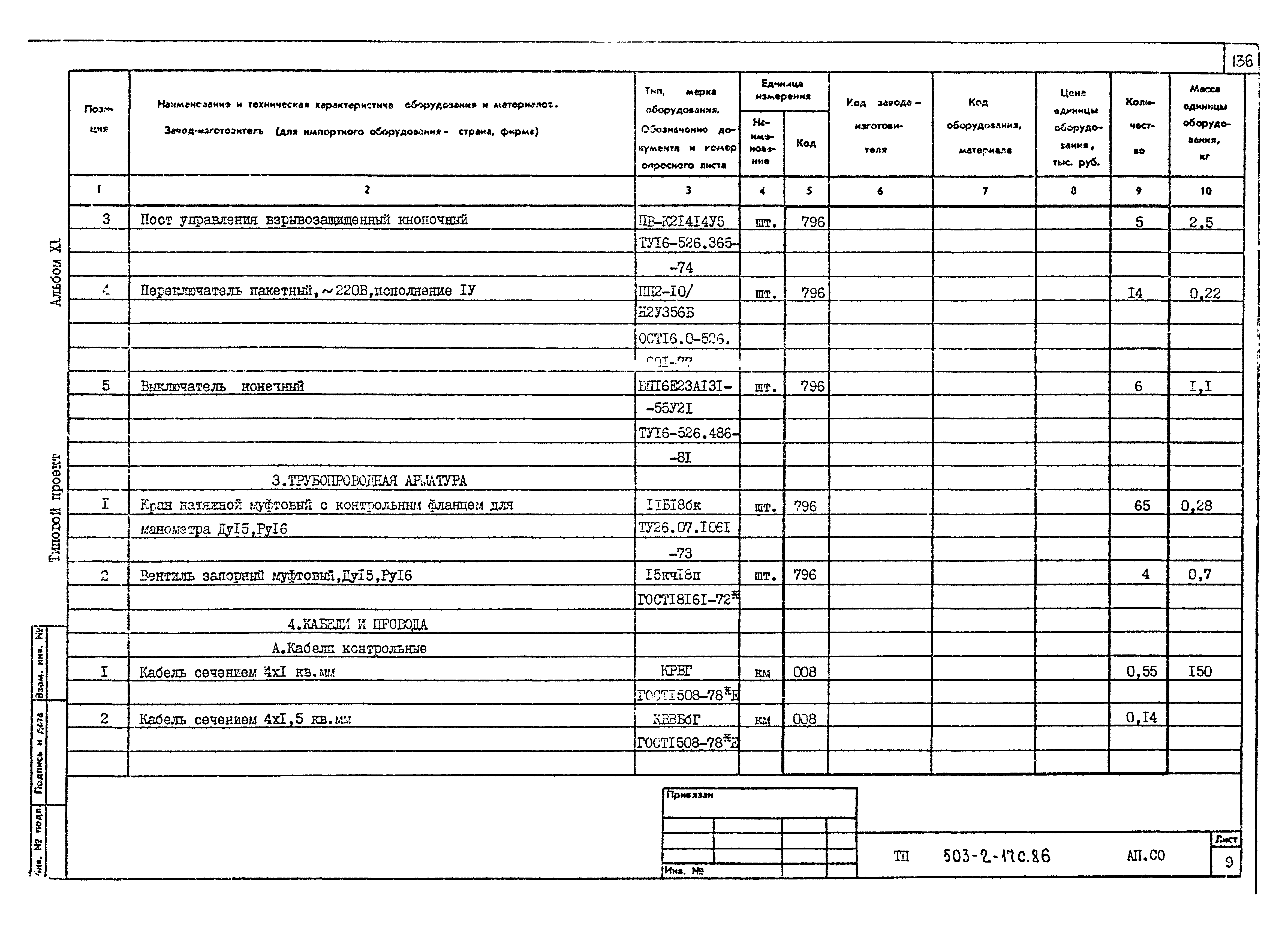 Типовой проект 503-2-17с.86