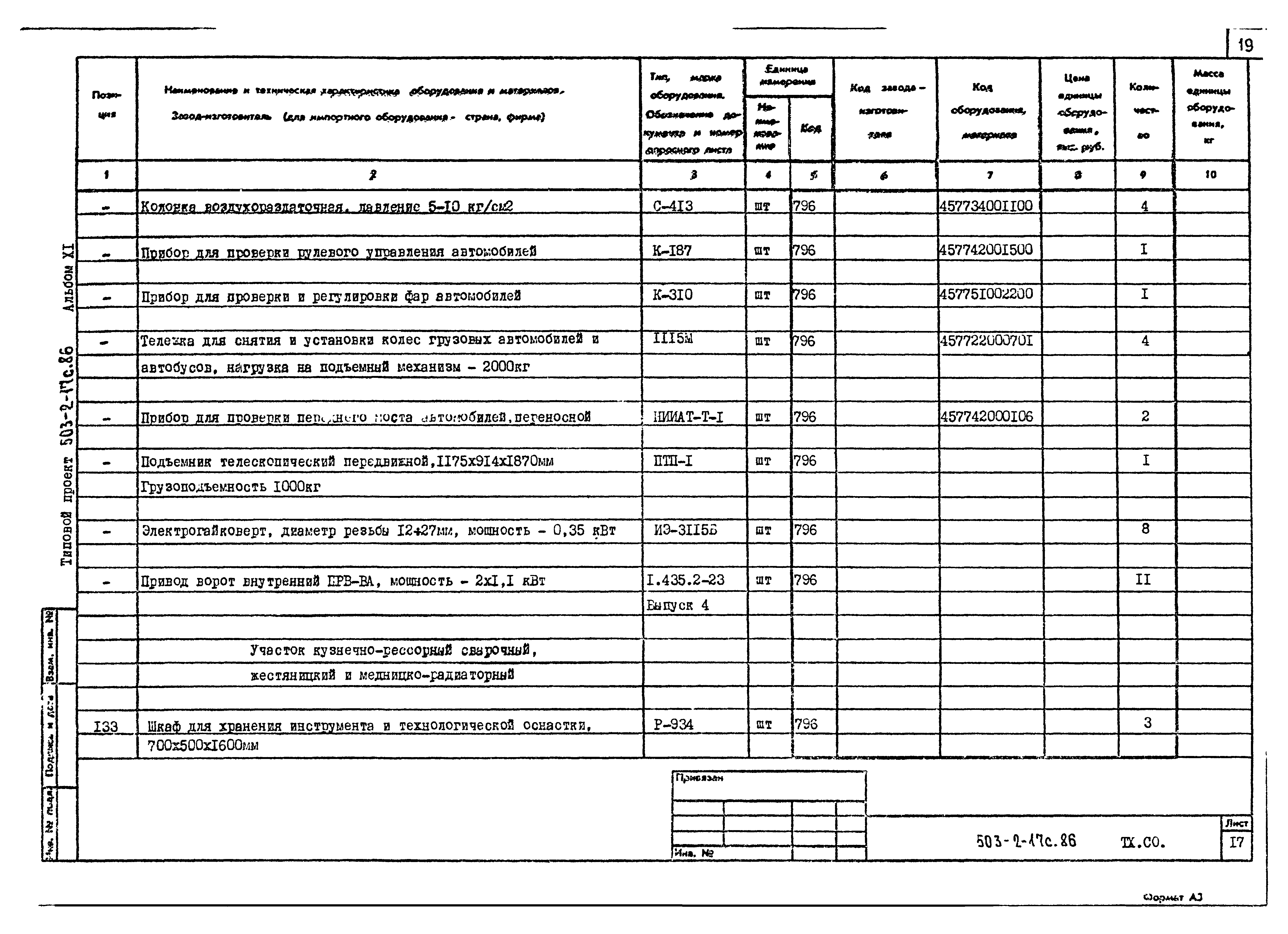 Типовой проект 503-2-17с.86