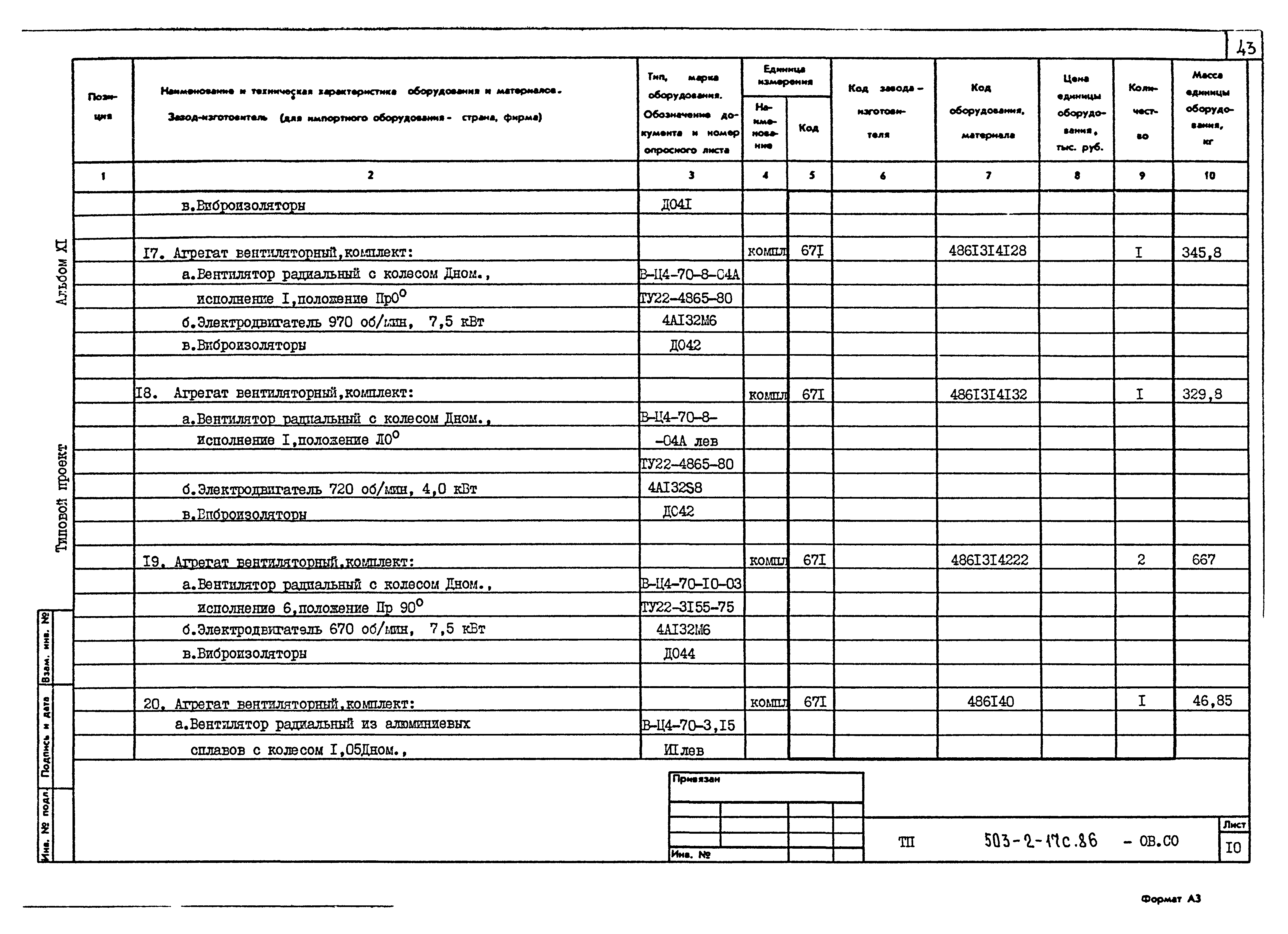 Типовой проект 503-2-17с.86