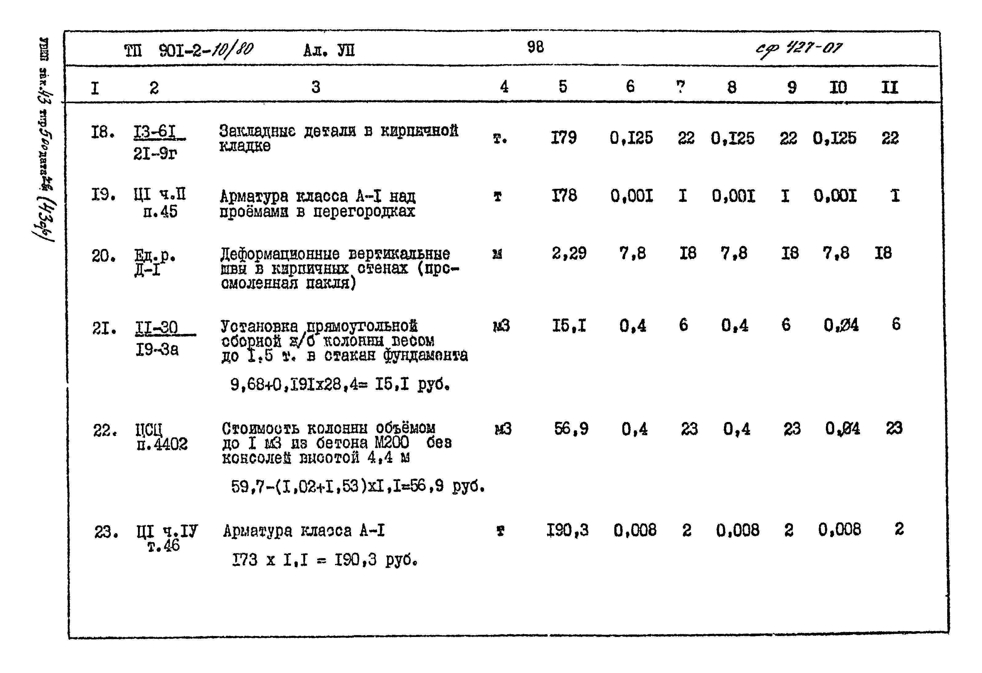 Типовой проект 901-2-10/80