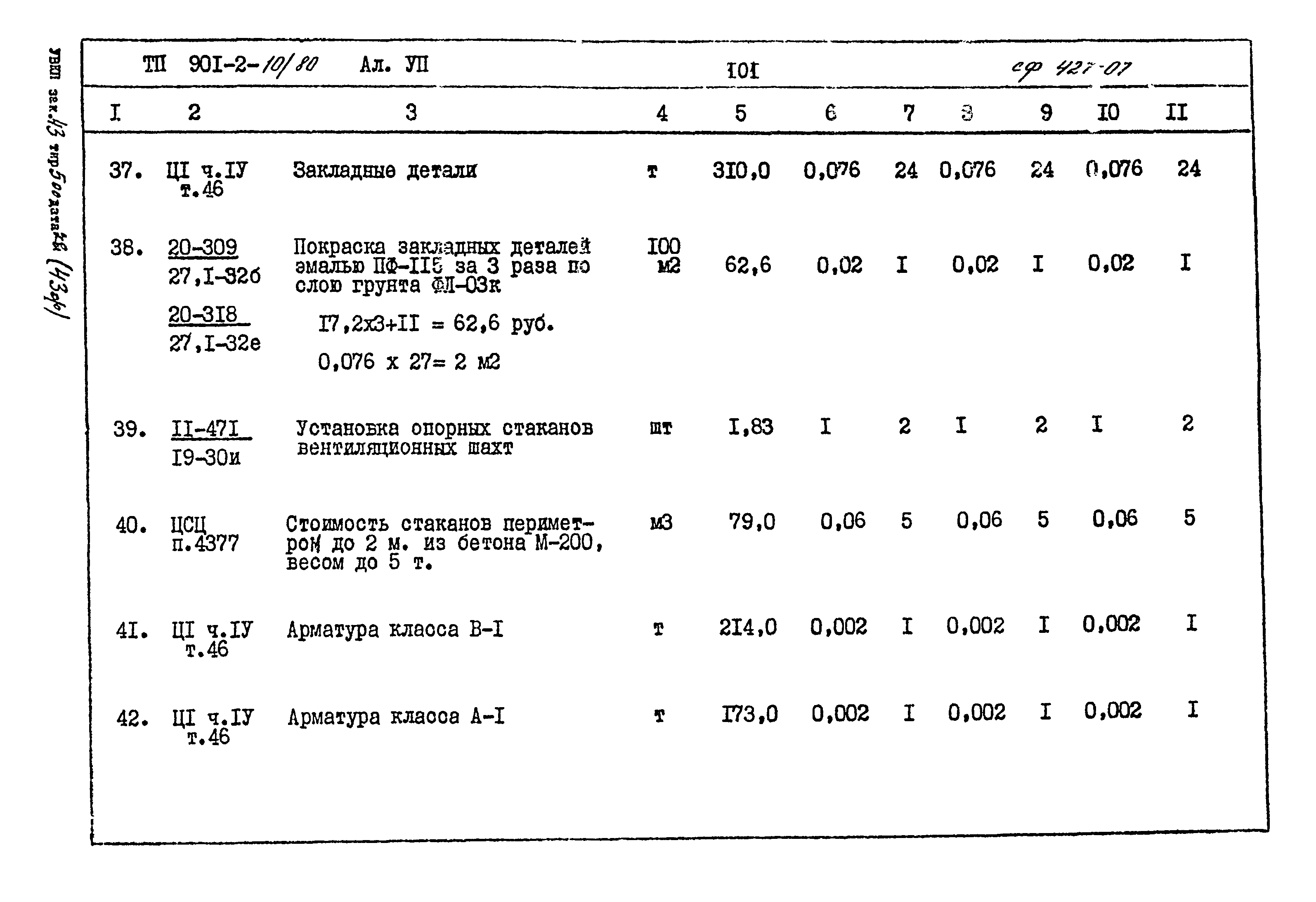 Типовой проект 901-2-10/80