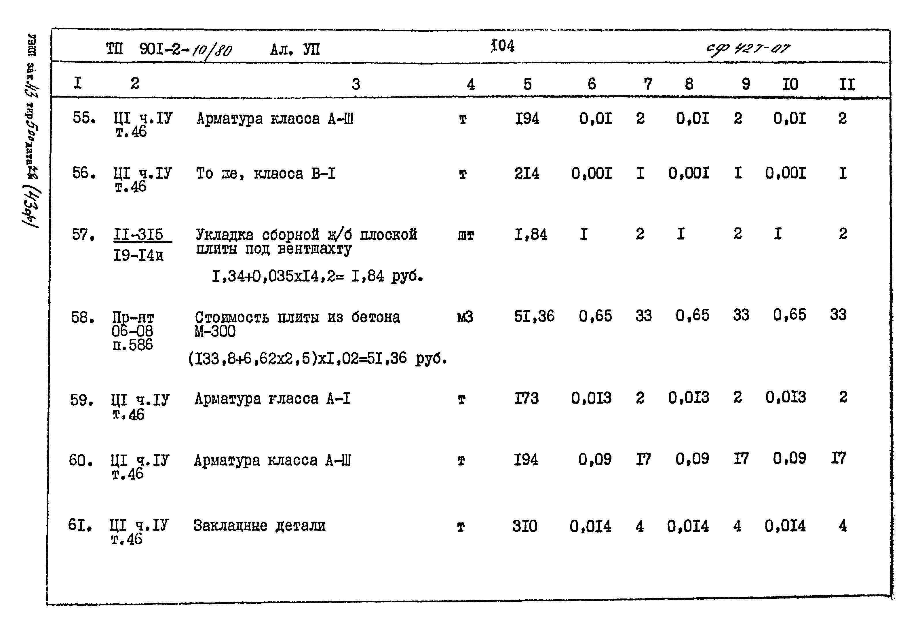 Типовой проект 901-2-10/80