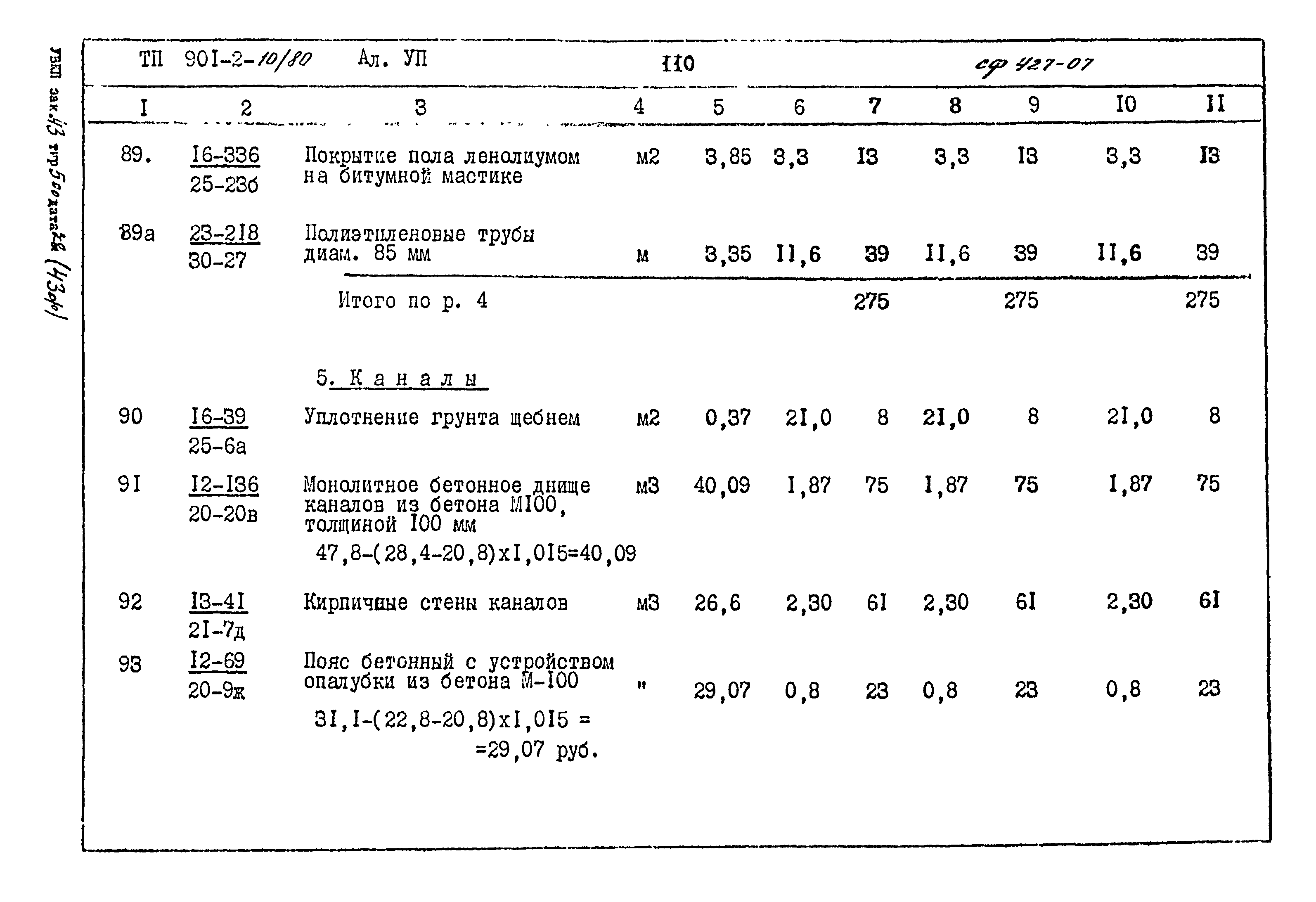 Типовой проект 901-2-10/80