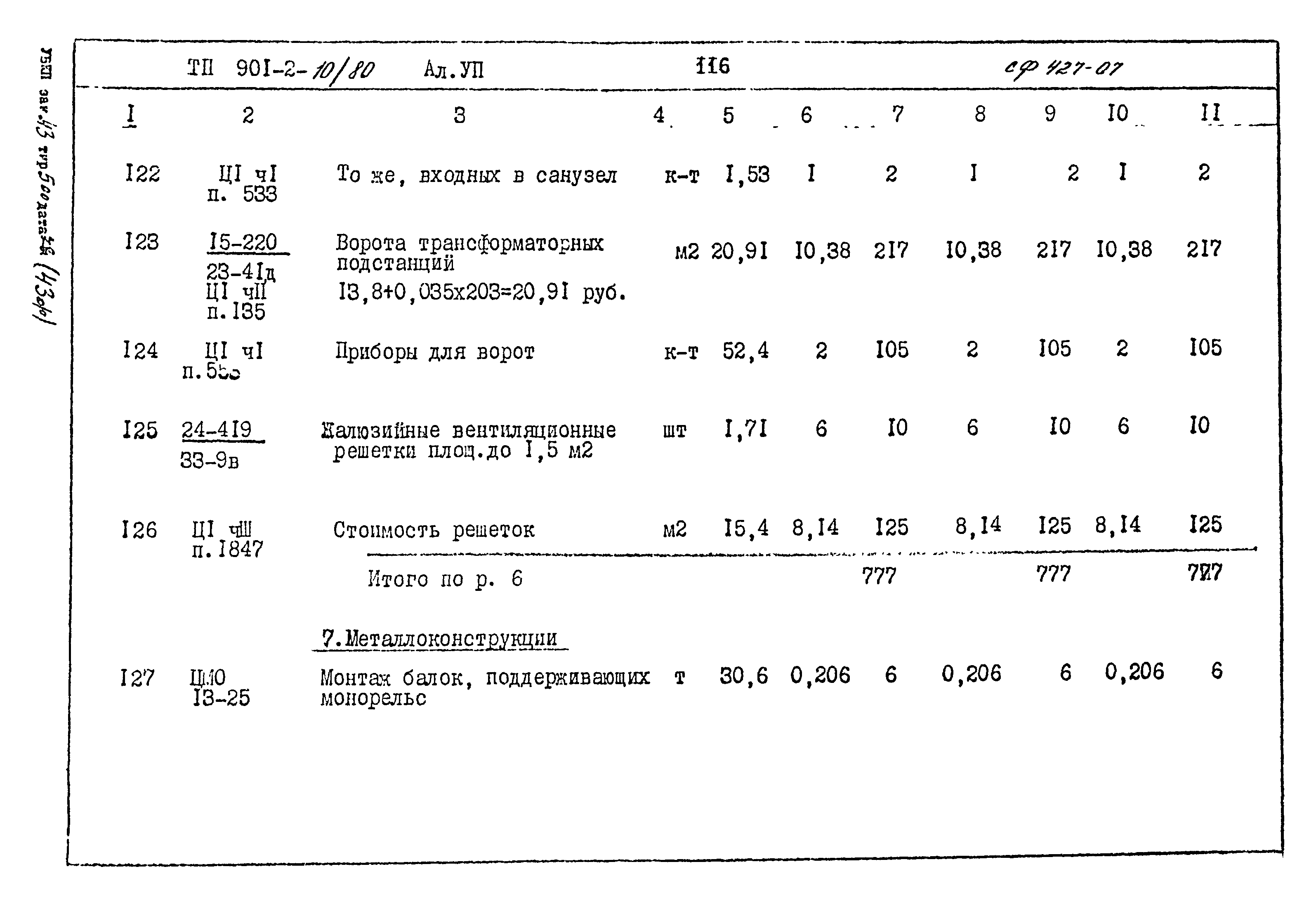 Типовой проект 901-2-10/80