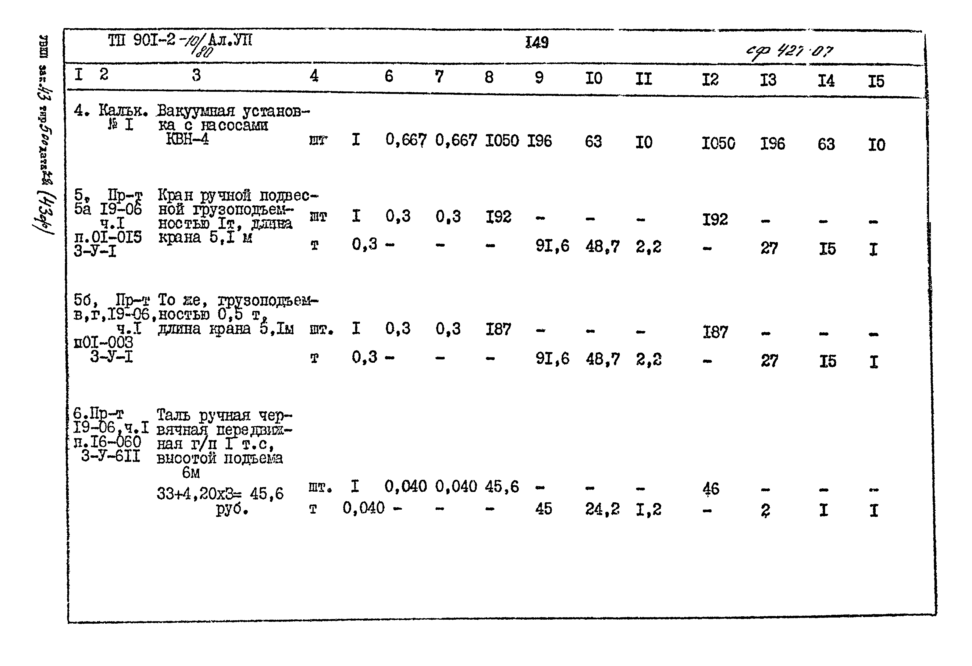 Типовой проект 901-2-10/80