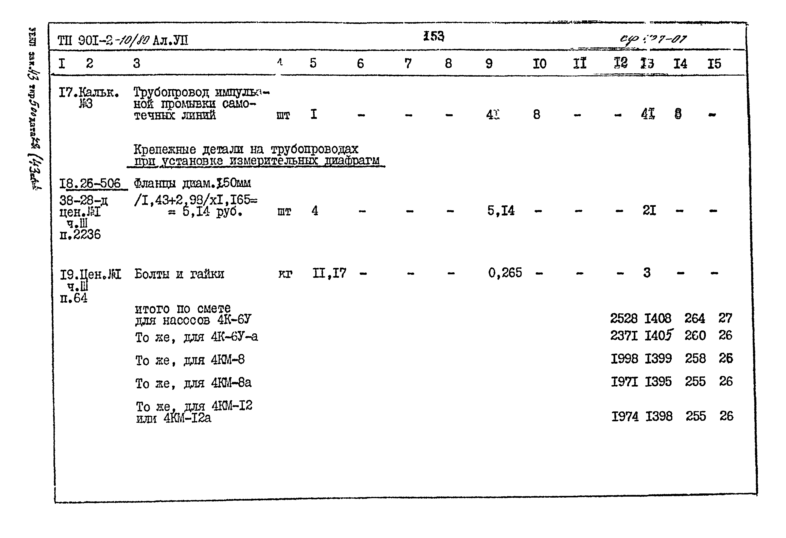 Типовой проект 901-2-10/80