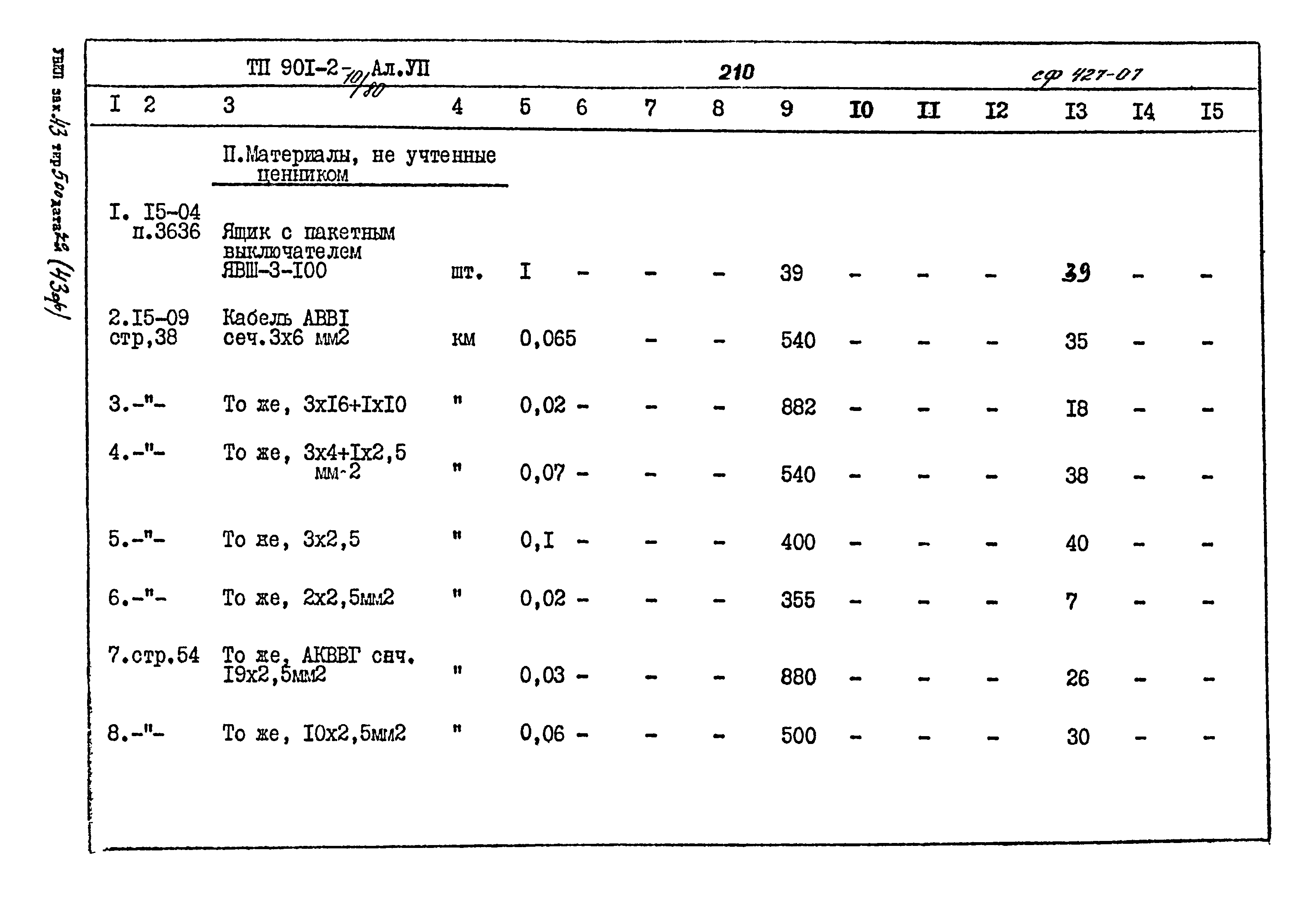 Типовой проект 901-2-10/80