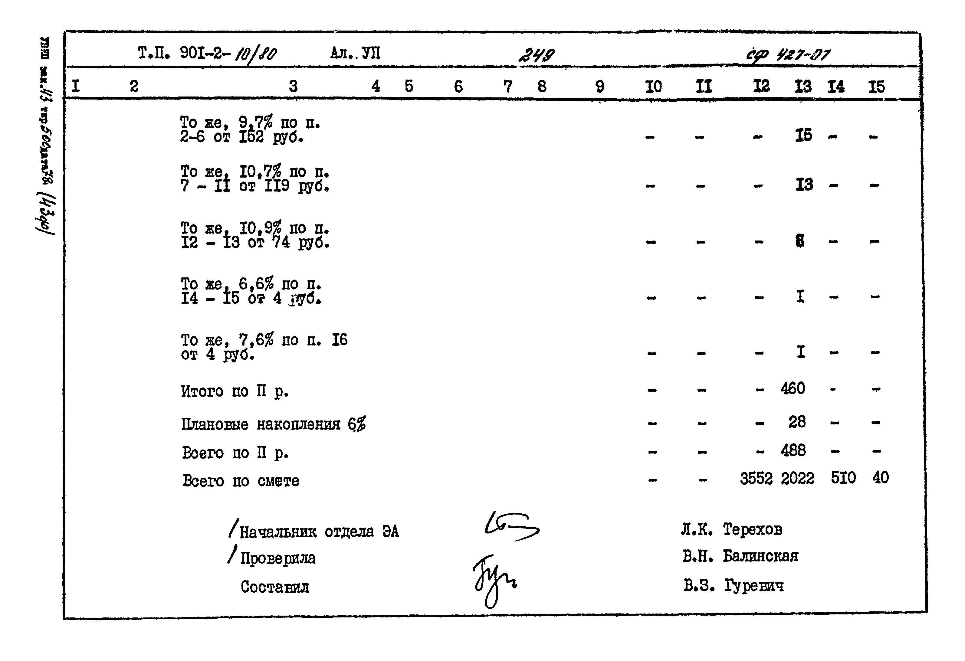 Типовой проект 901-2-10/80