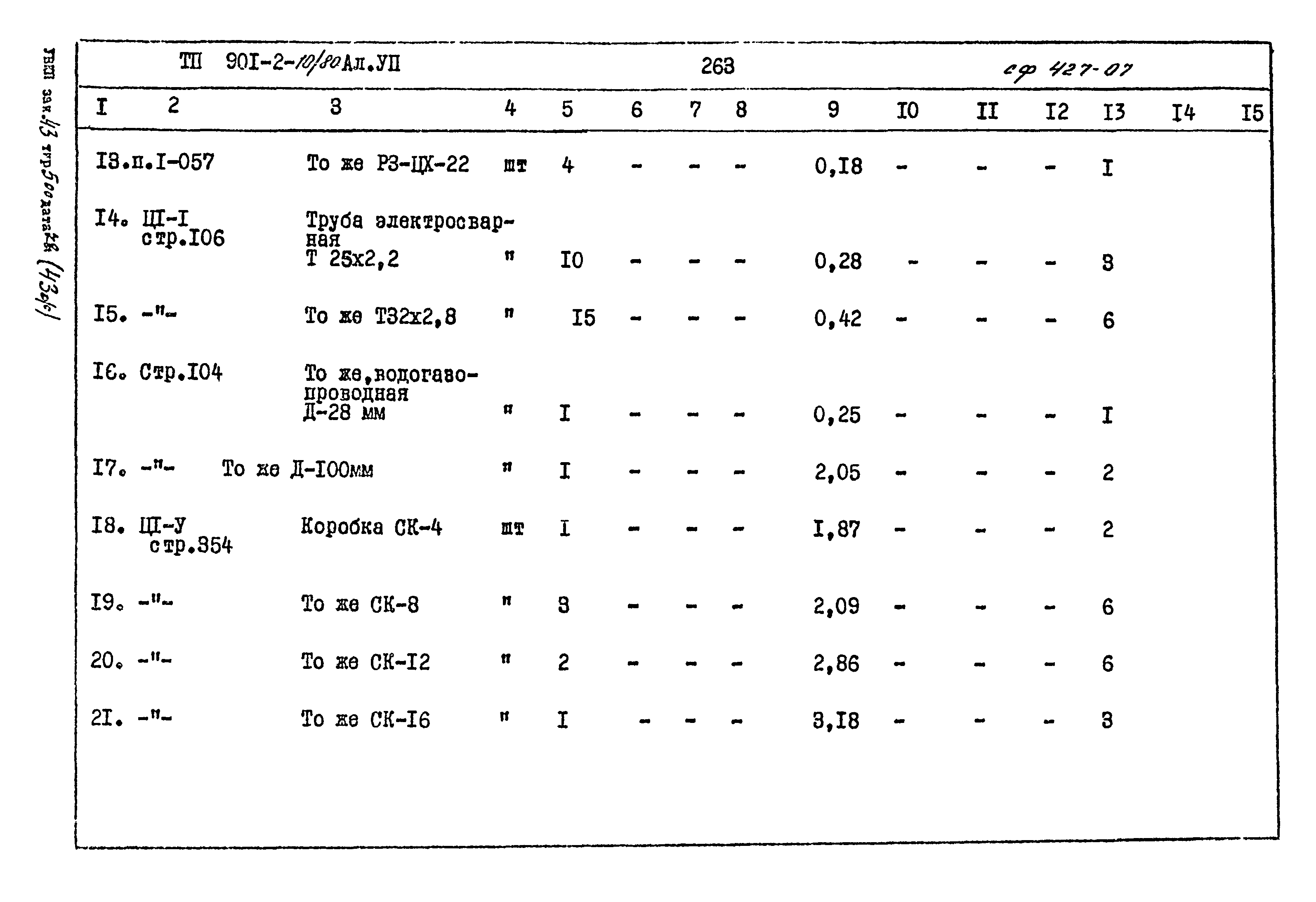 Типовой проект 901-2-10/80