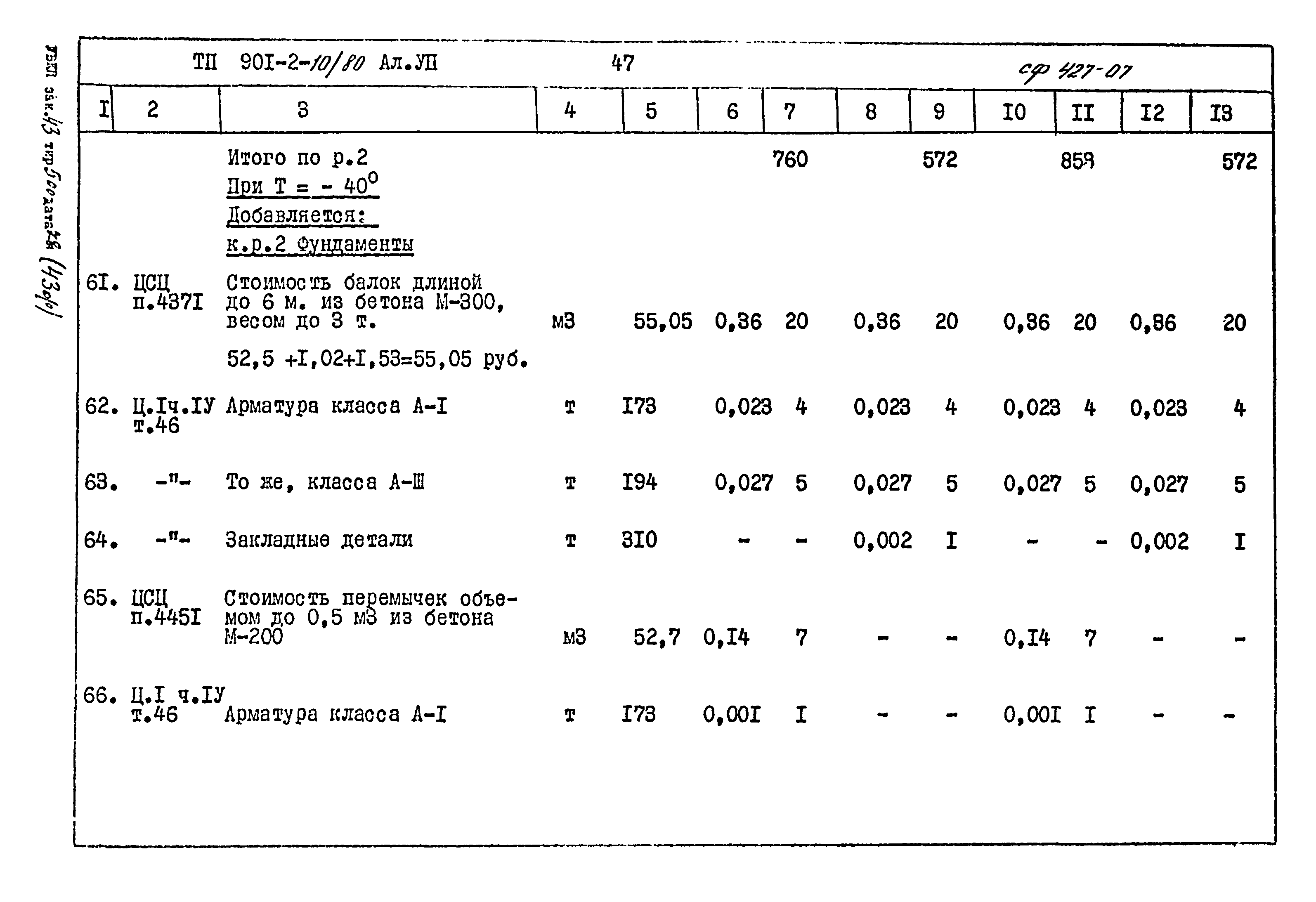 Типовой проект 901-2-10/80