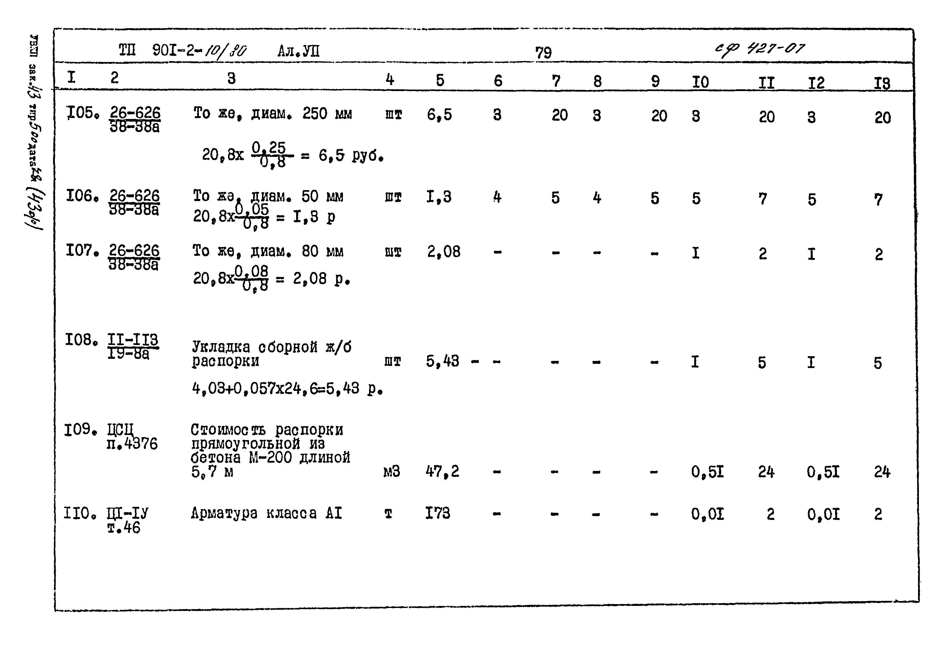 Типовой проект 901-2-10/80