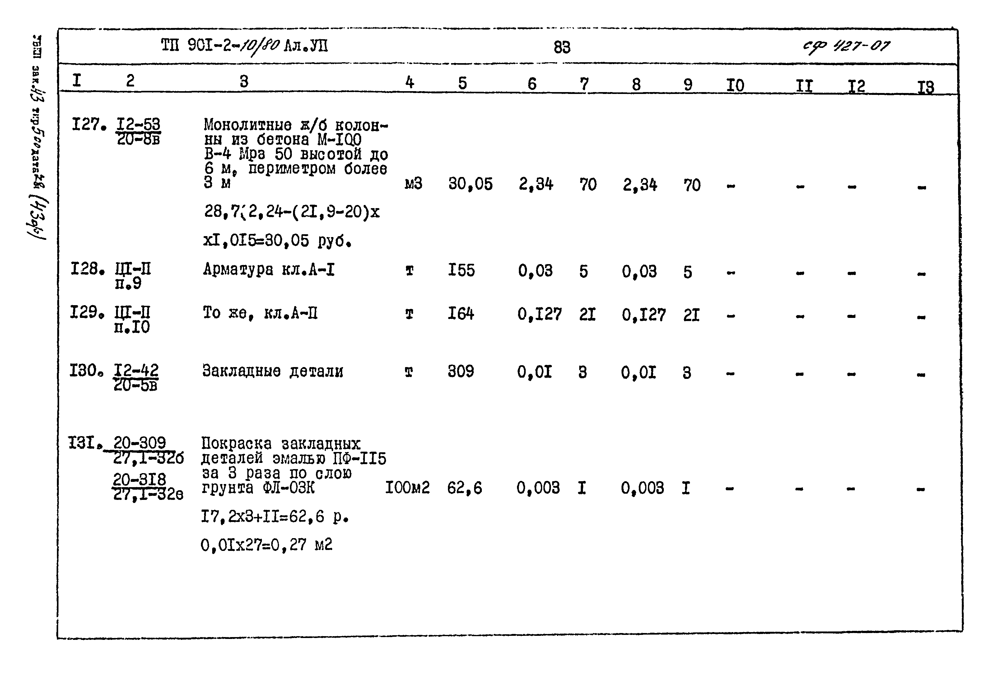 Типовой проект 901-2-10/80