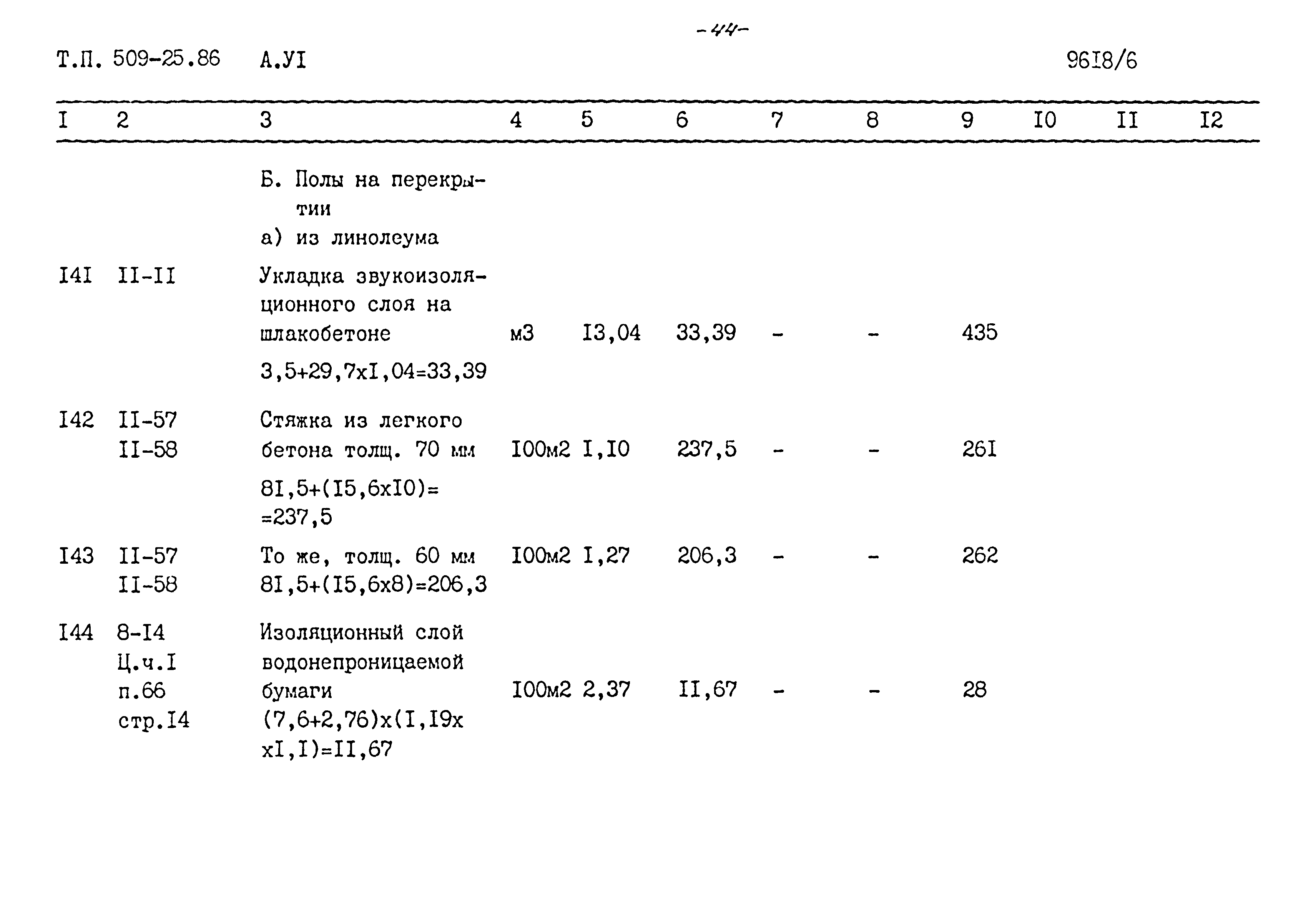 Типовой проект 509-25.86