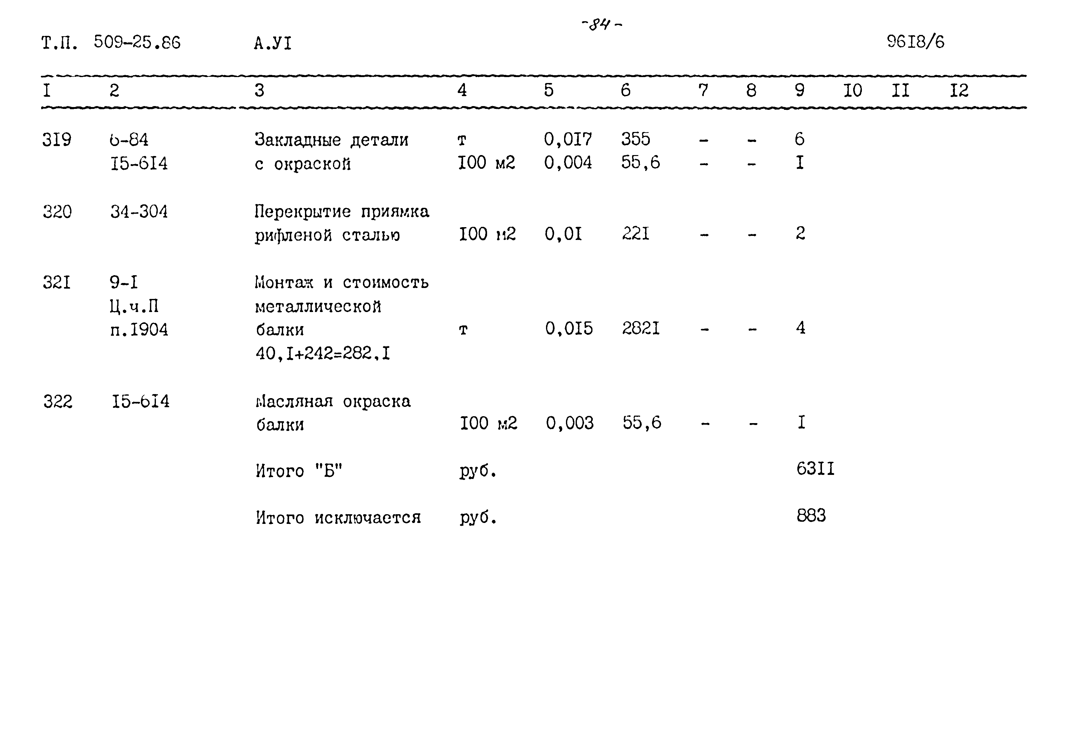 Типовой проект 509-25.86