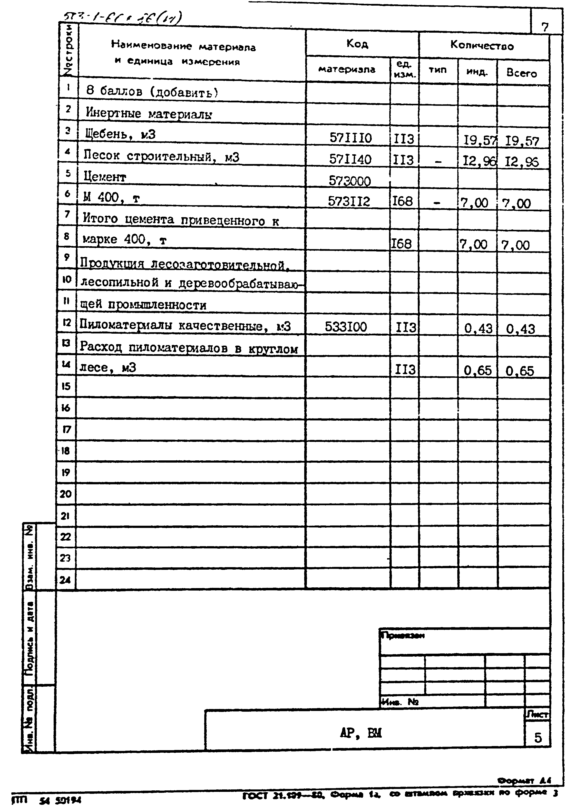 Типовой проект 503-1-60с.86