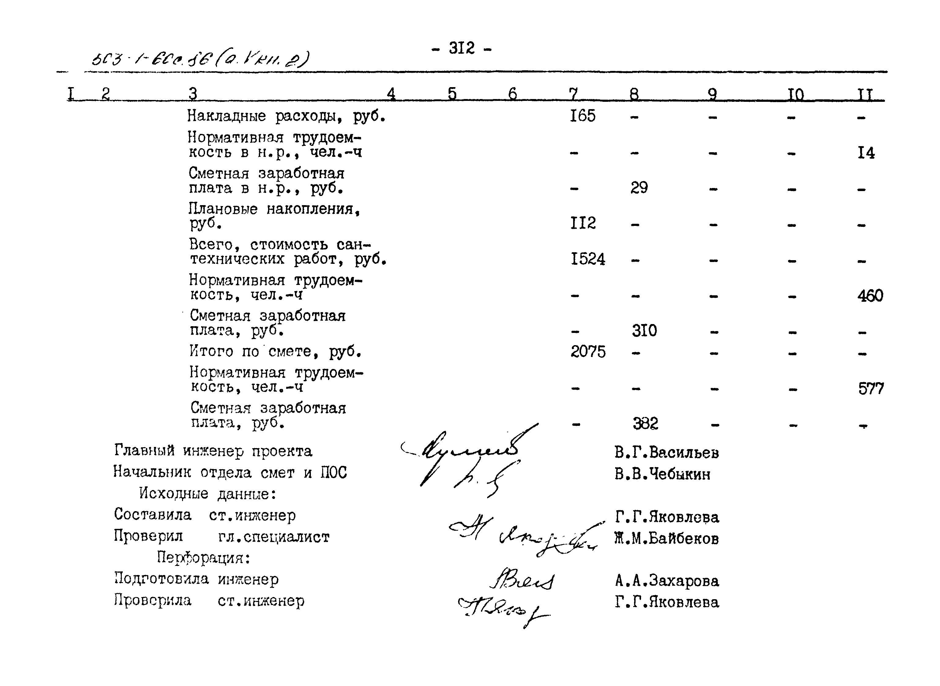 Типовой проект 503-1-60с.86