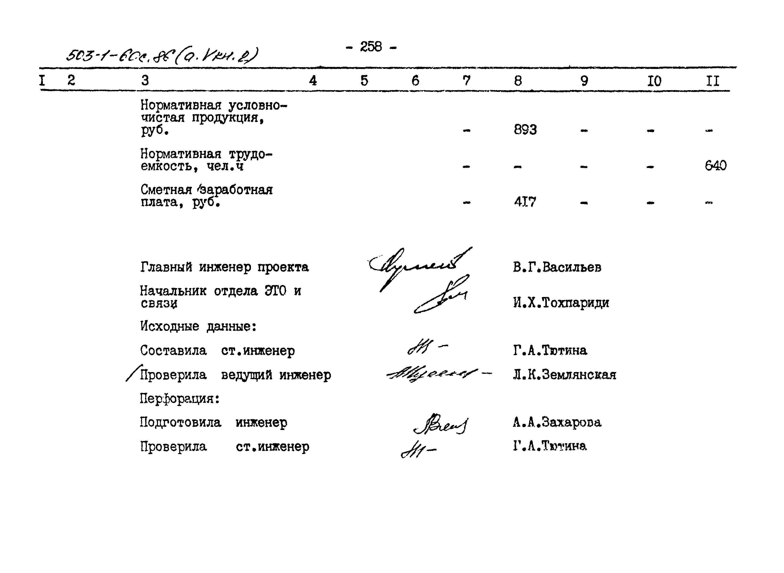 Типовой проект 503-1-60с.86