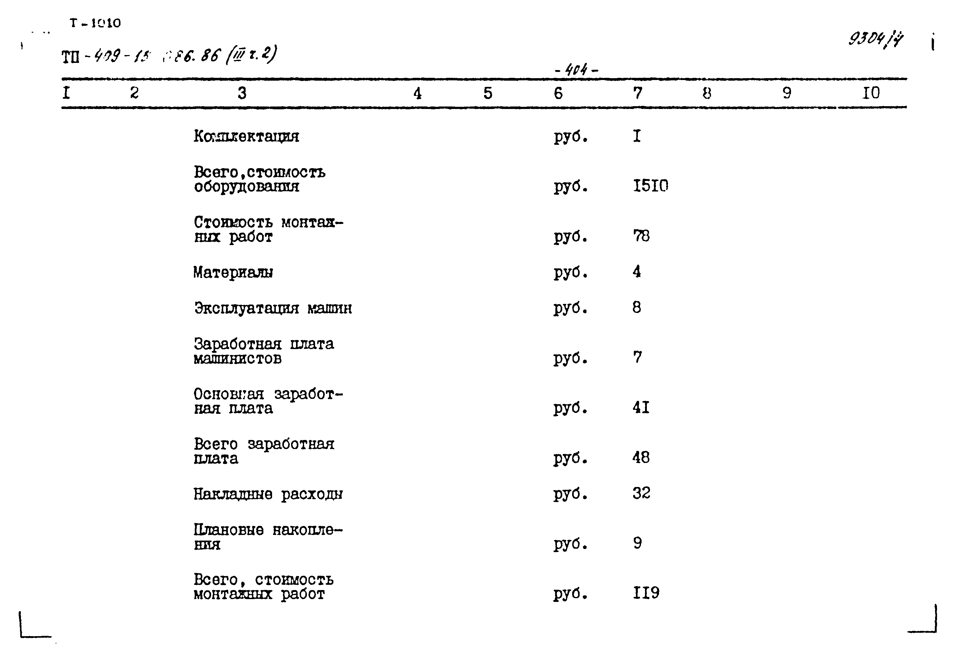 Типовой проект 409-15-086.86