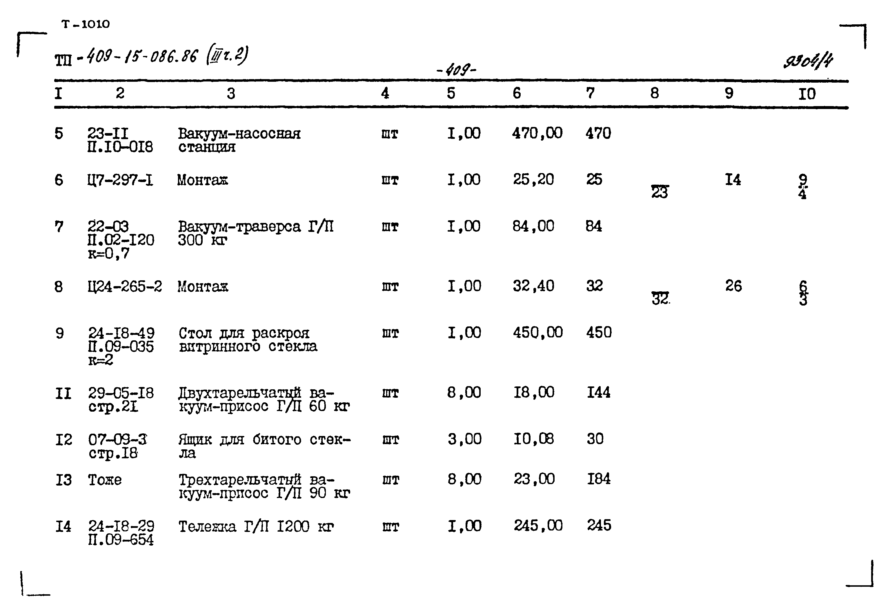 Типовой проект 409-15-086.86