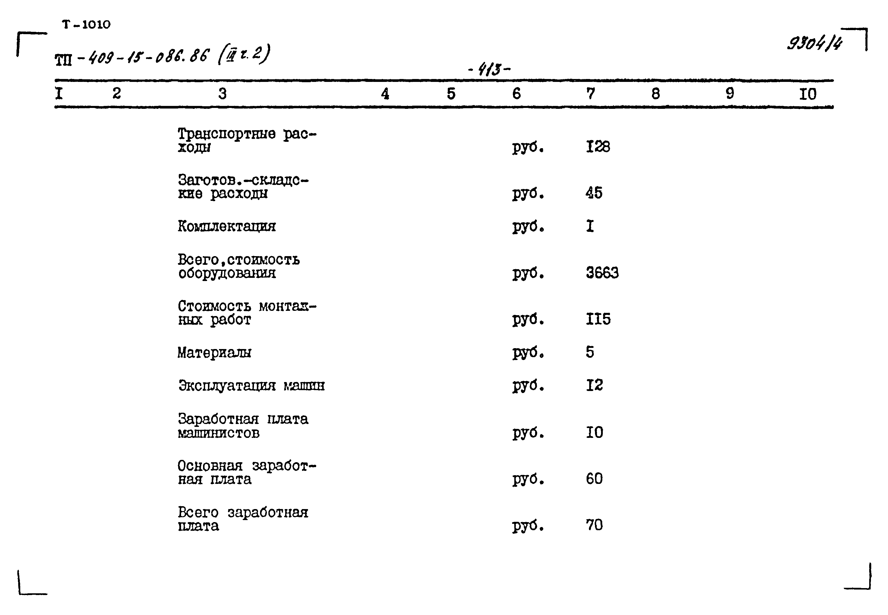 Типовой проект 409-15-086.86