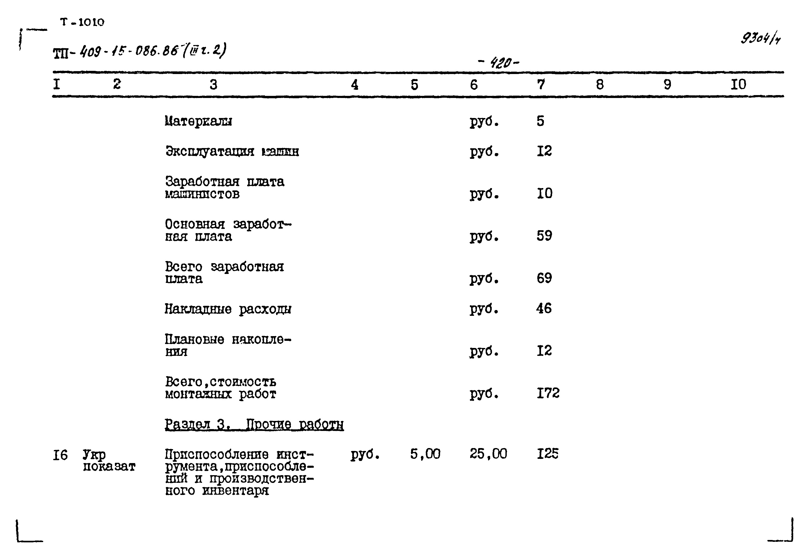 Типовой проект 409-15-086.86