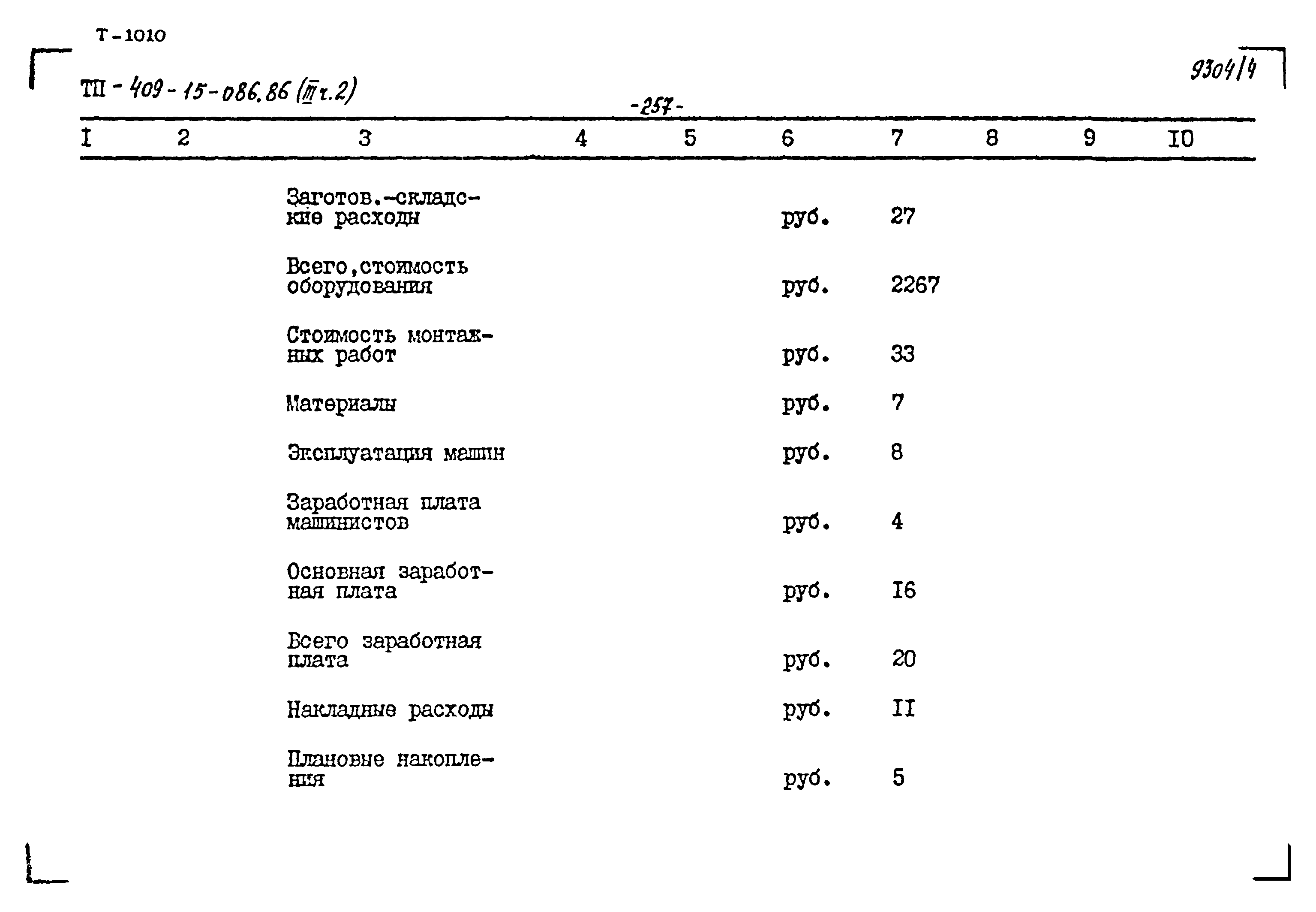 Типовой проект 409-15-086.86