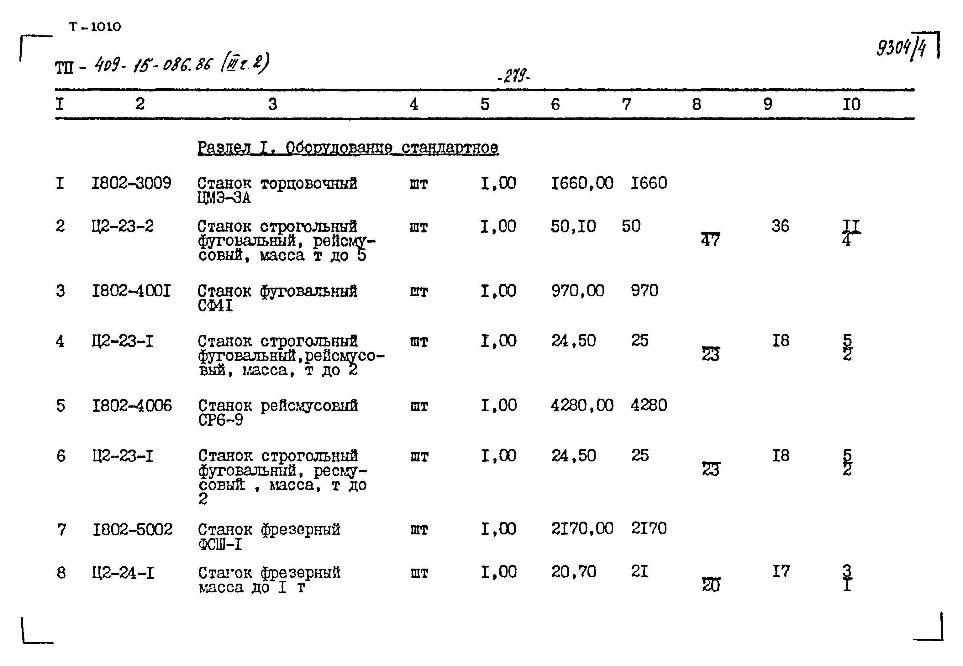 Типовой проект 409-15-086.86