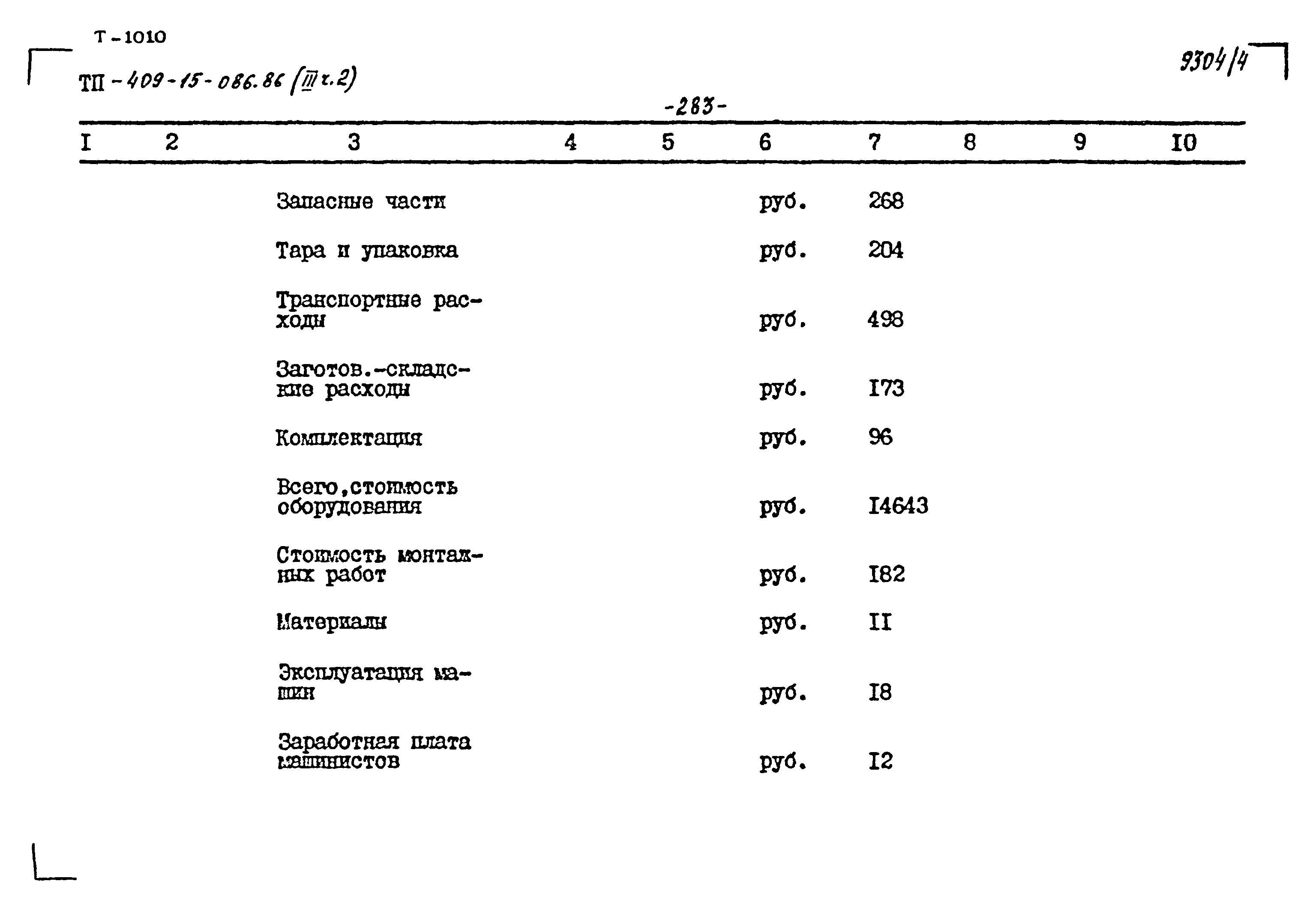 Типовой проект 409-15-086.86