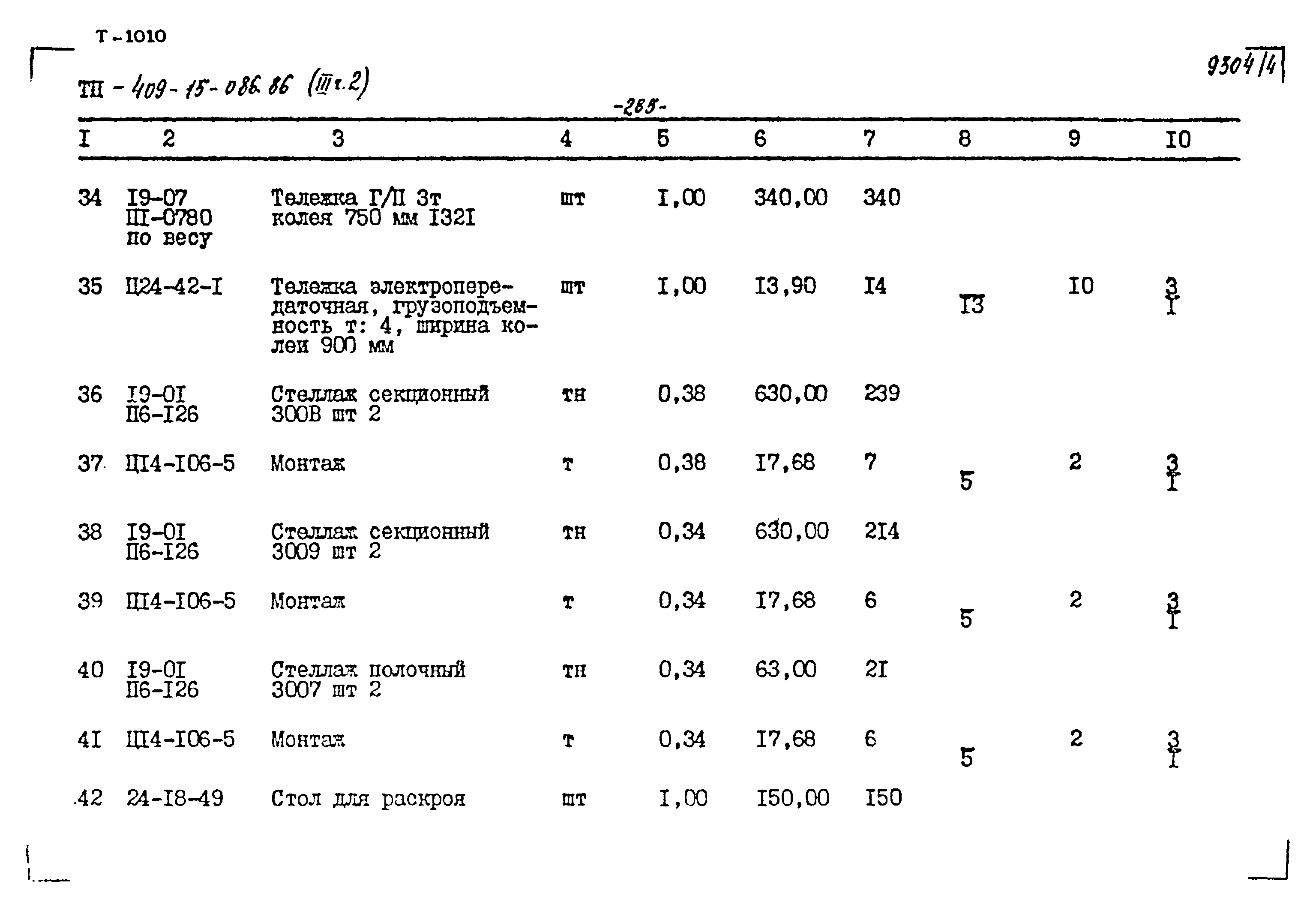 Типовой проект 409-15-086.86