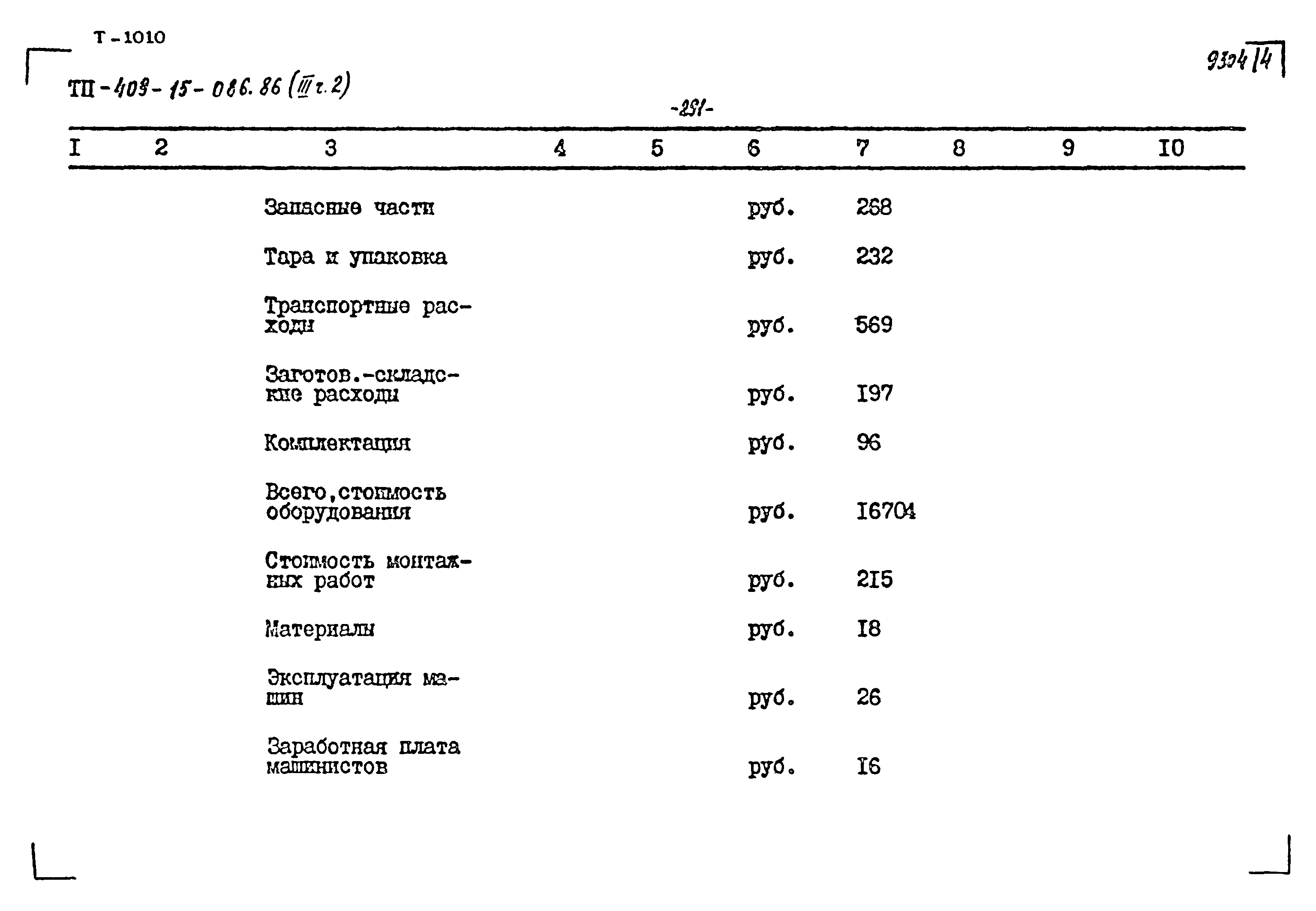 Типовой проект 409-15-086.86