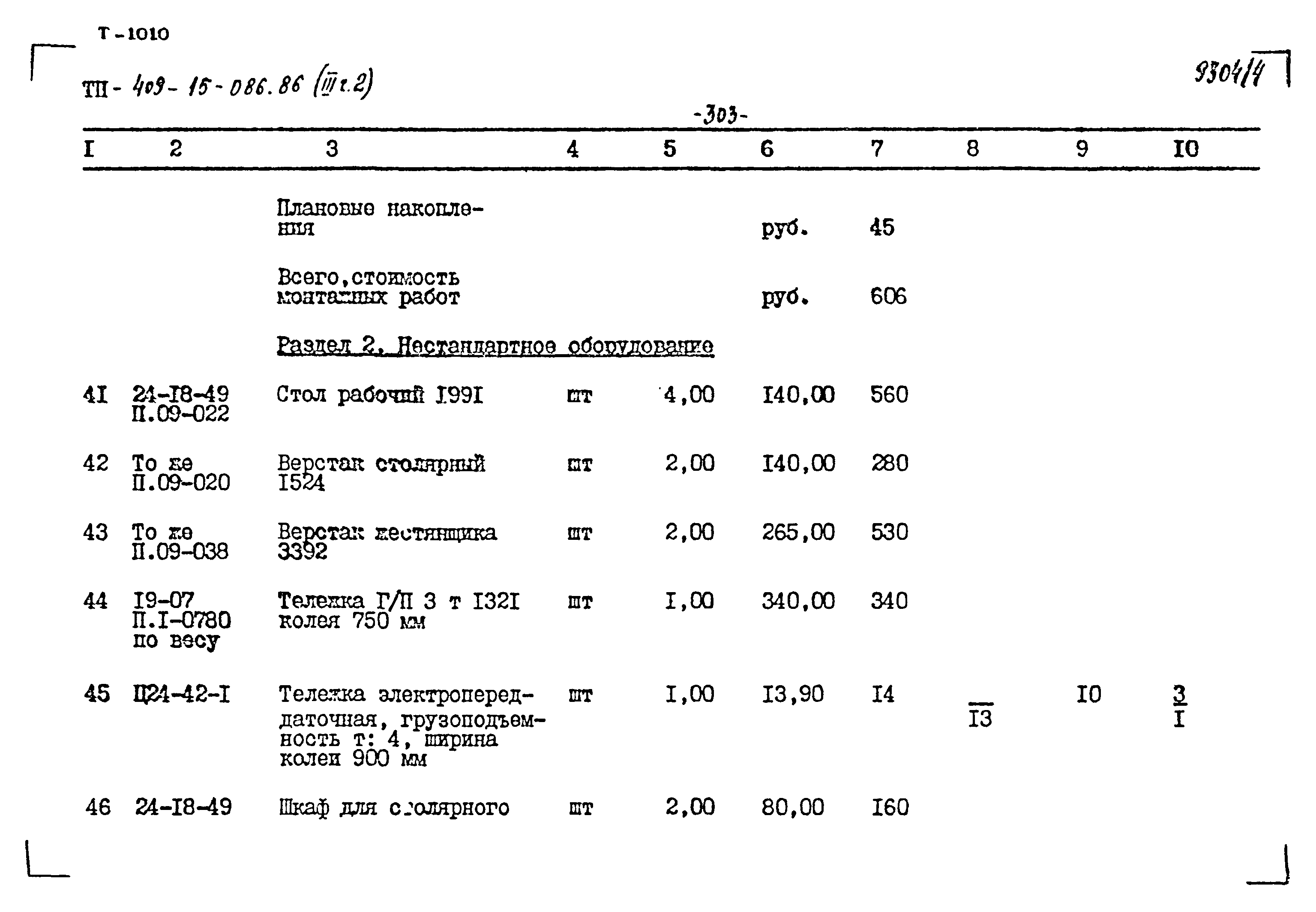 Типовой проект 409-15-086.86