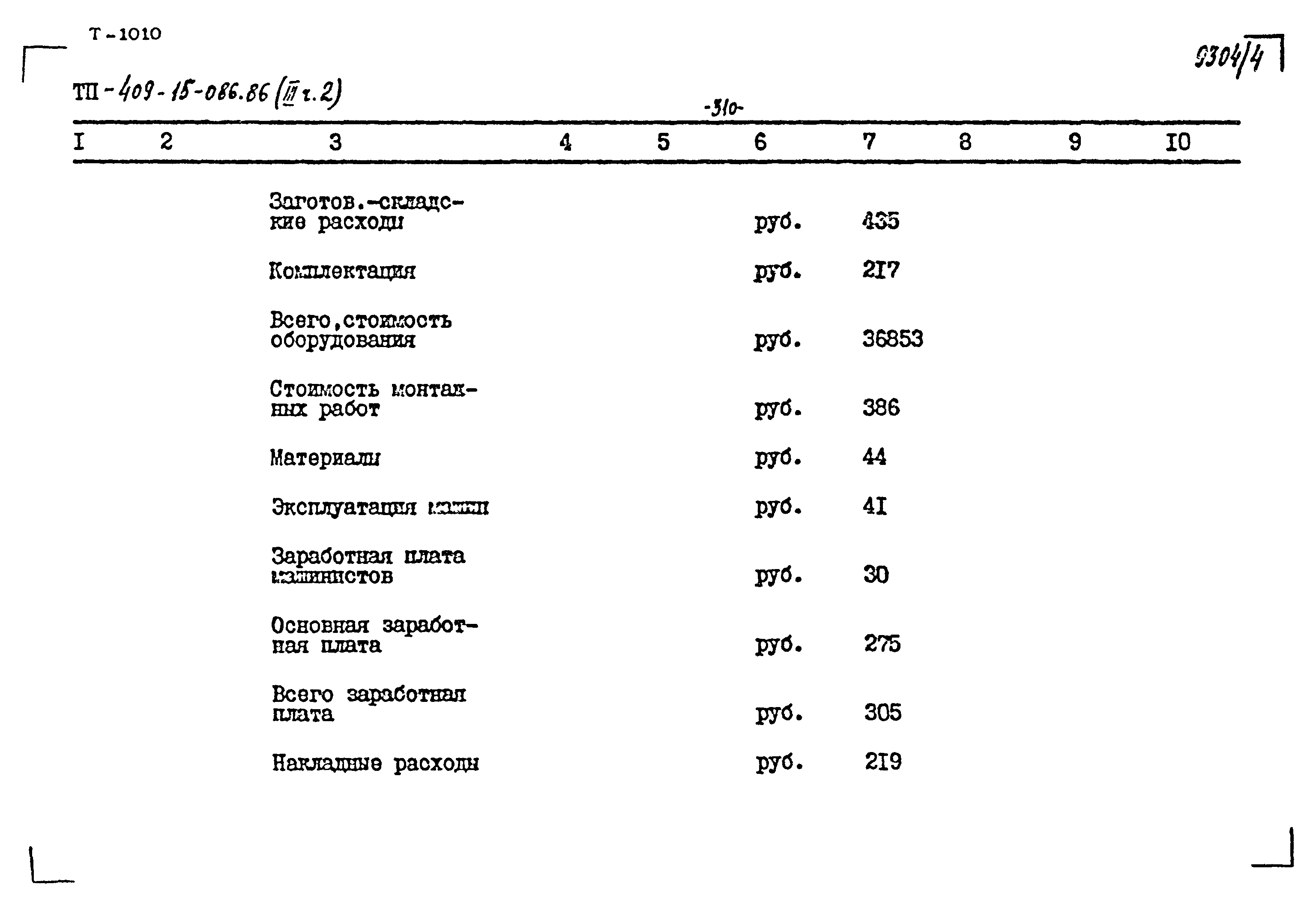 Типовой проект 409-15-086.86