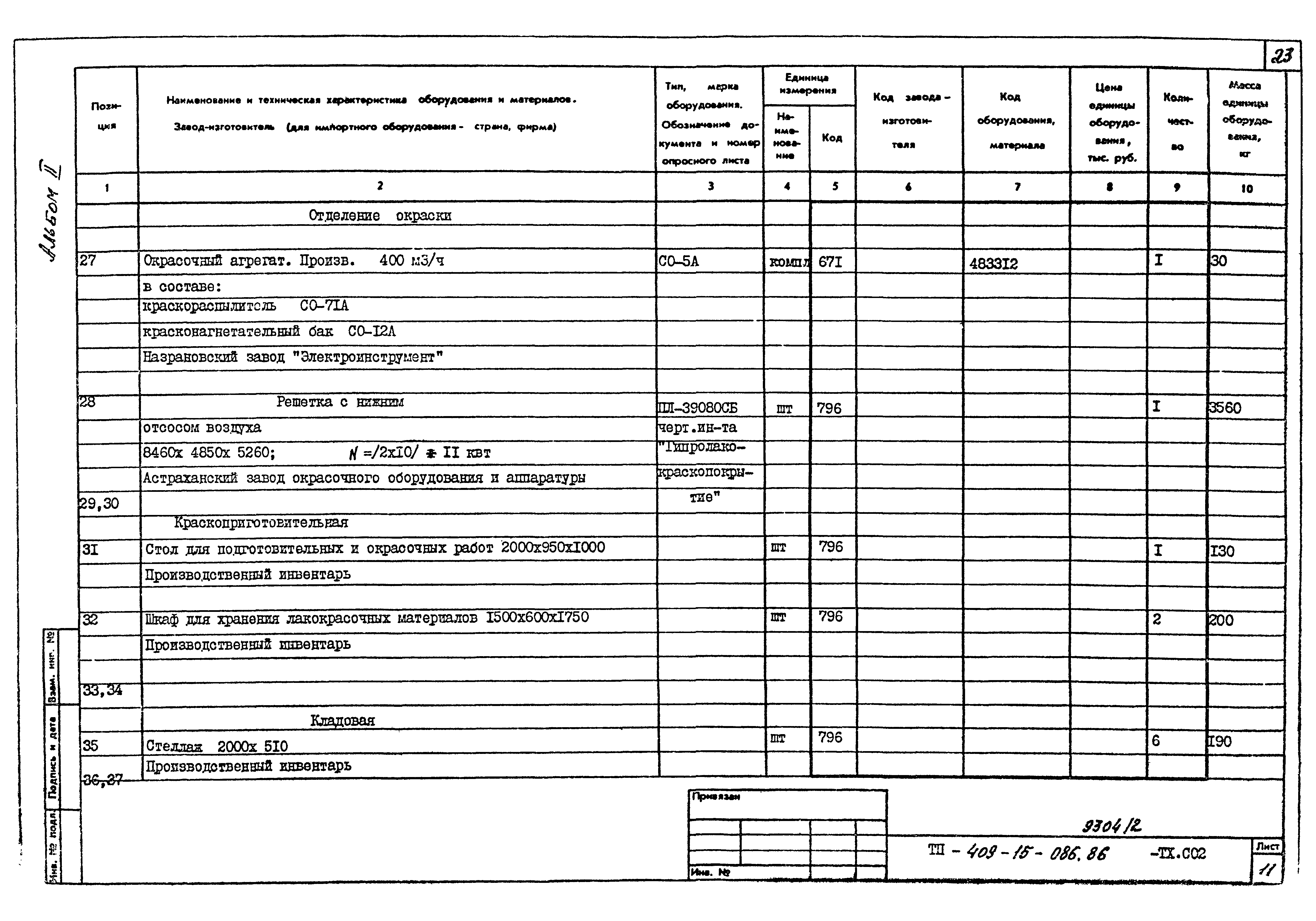 Типовой проект 409-15-086.86