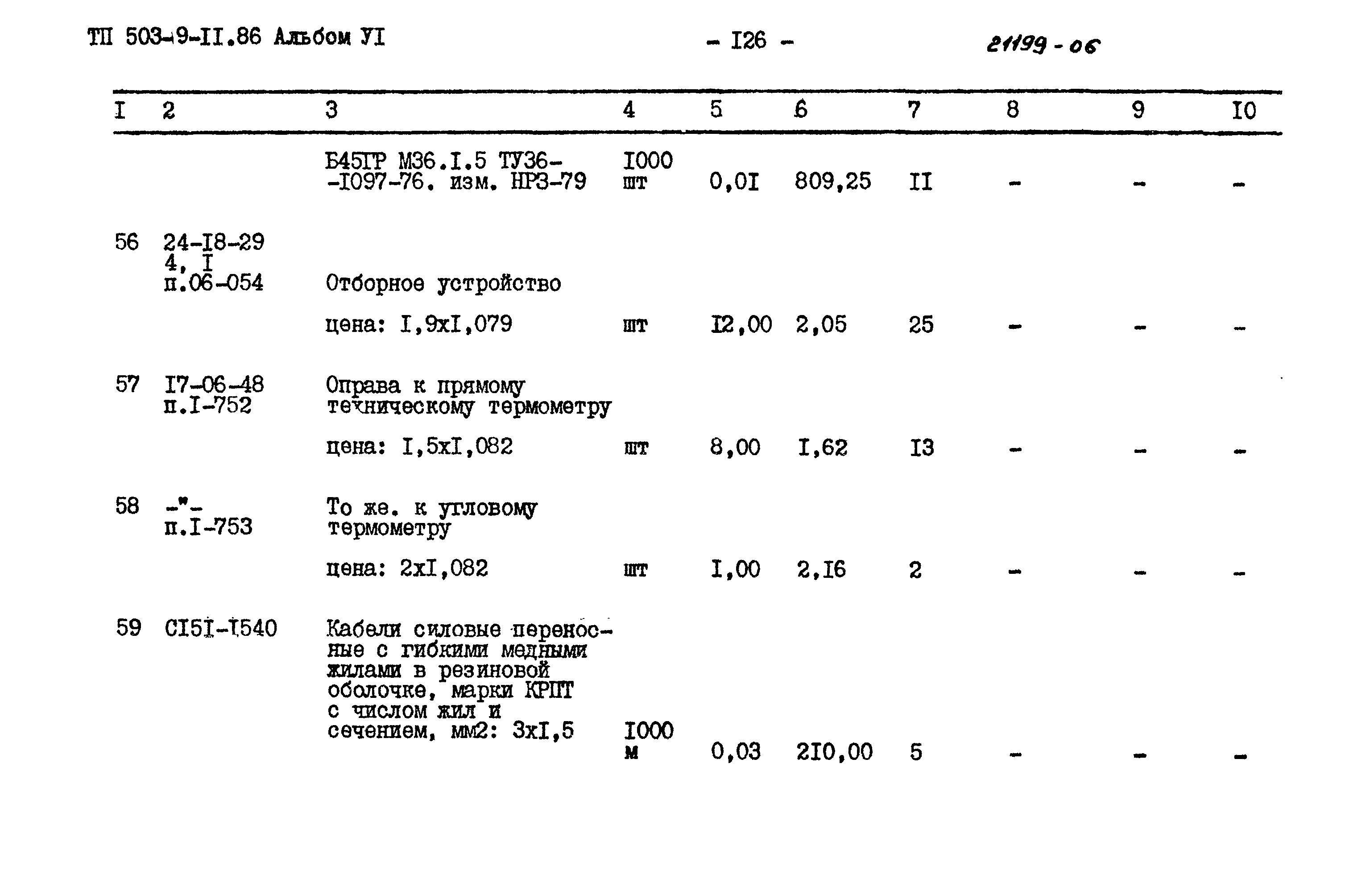 Типовой проект 503-9-11.86